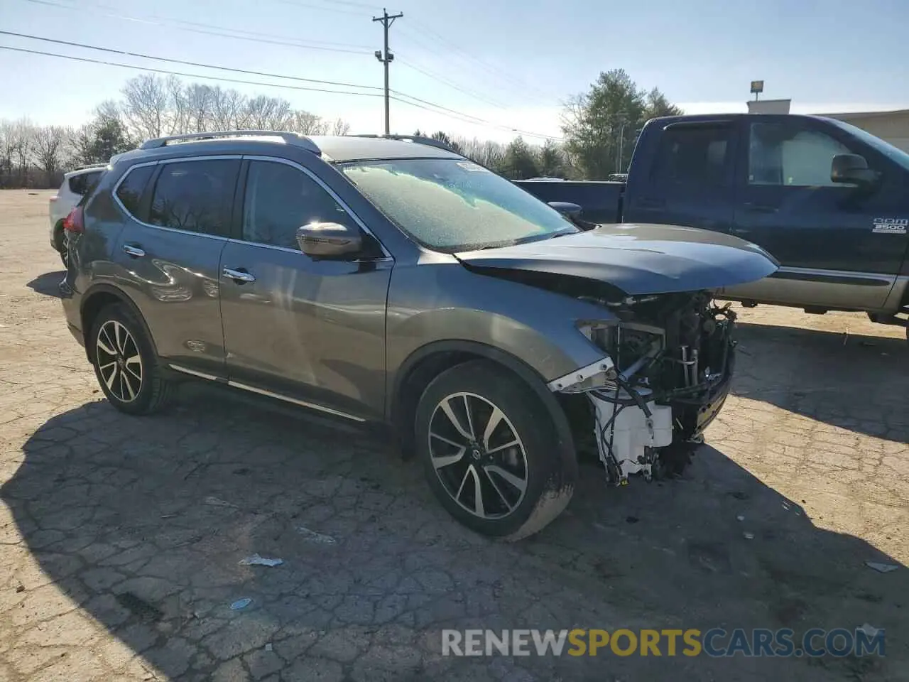 4 fotografías del automóvil dañado 5N1AT2MV1LC763611 NISSAN ROGUE 2020