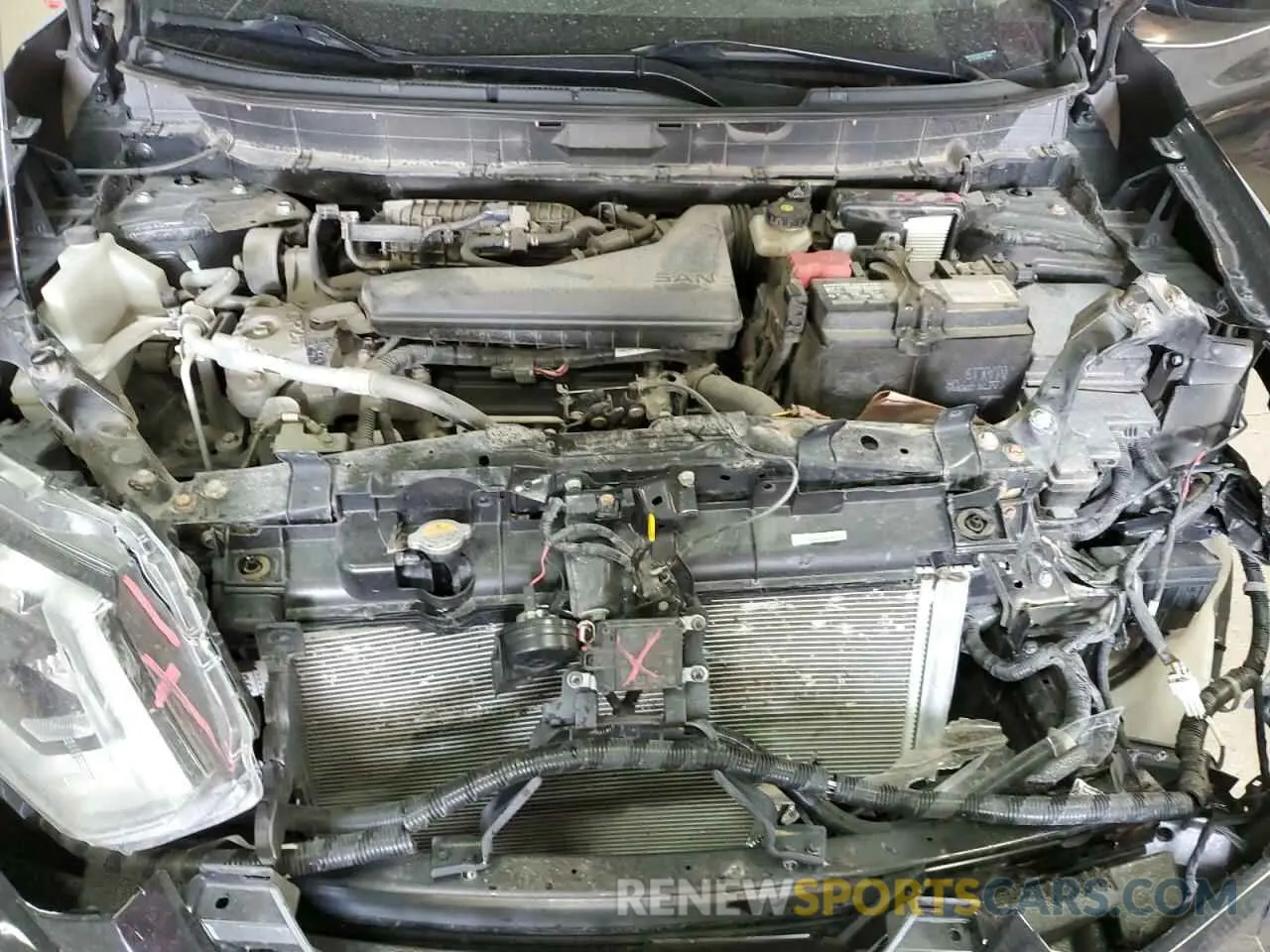 12 fotografías del automóvil dañado 5N1AT2MV2LC715891 NISSAN ROGUE 2020