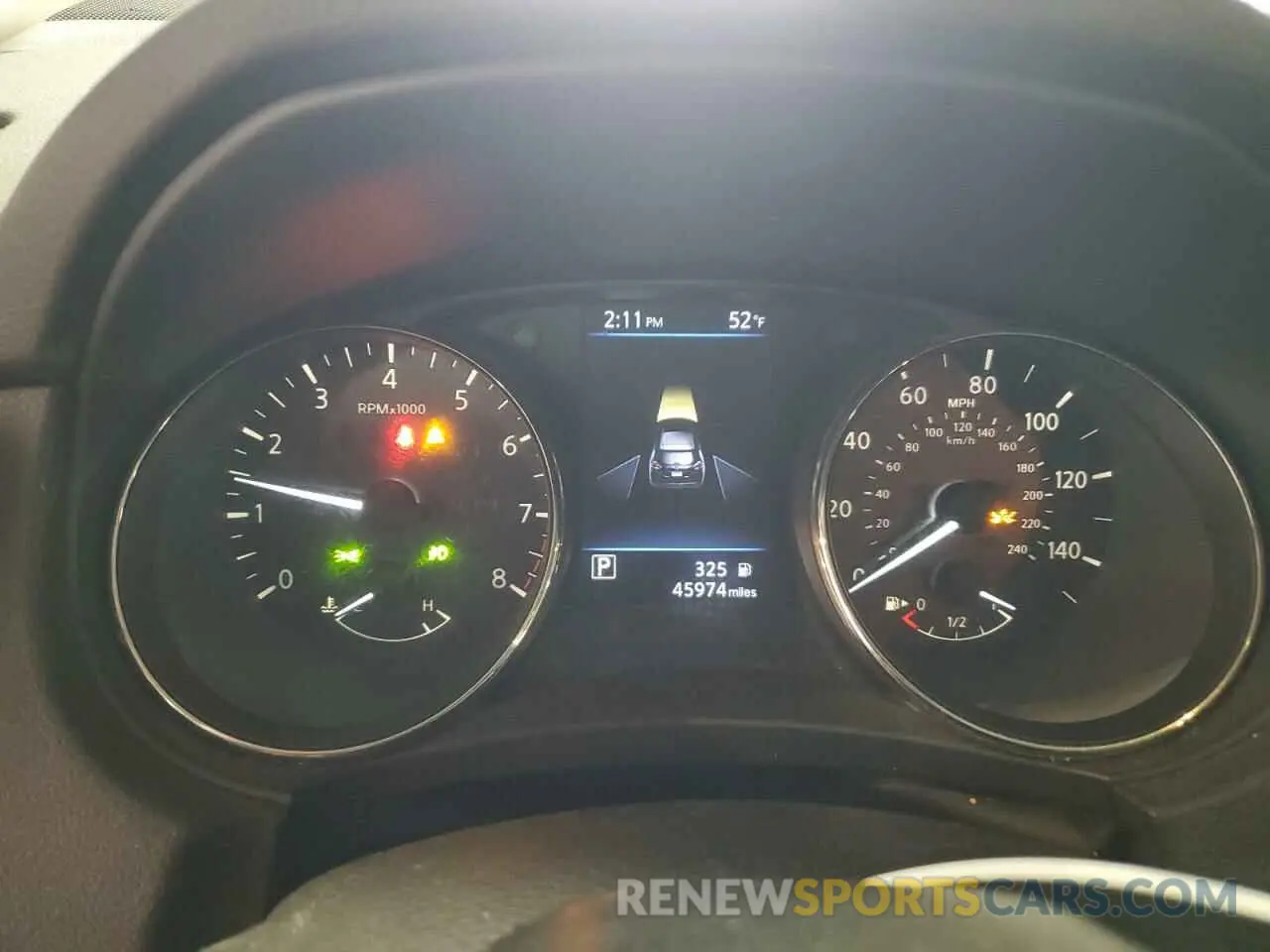 9 fotografías del automóvil dañado 5N1AT2MV2LC715891 NISSAN ROGUE 2020