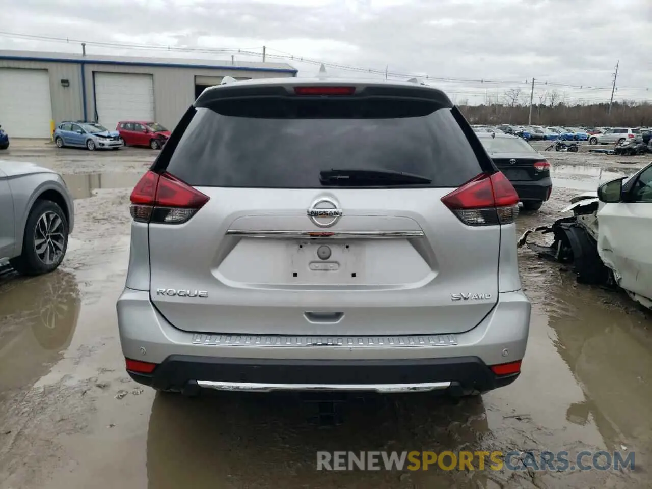 6 fotografías del automóvil dañado 5N1AT2MV2LC731198 NISSAN ROGUE 2020