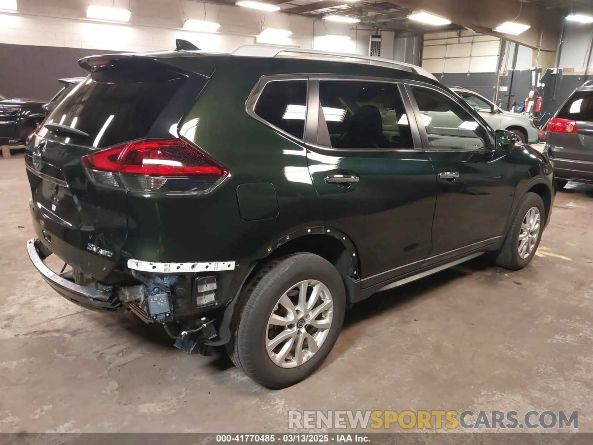 4 fotografías del automóvil dañado 5N1AT2MV2LC732285 NISSAN ROGUE 2020