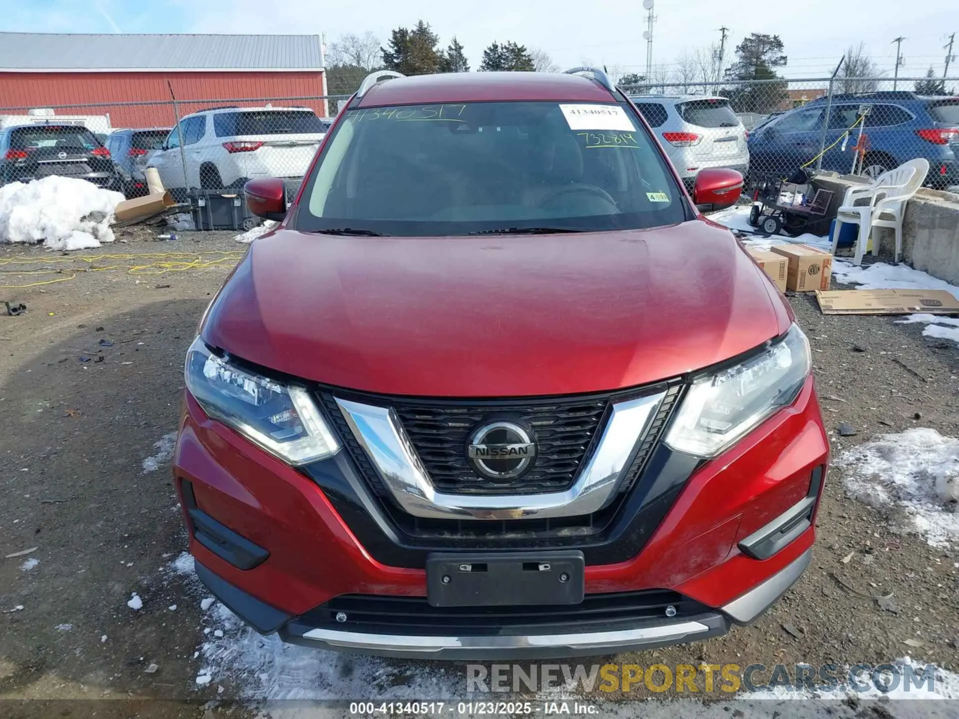 12 fotografías del automóvil dañado 5N1AT2MV2LC732819 NISSAN ROGUE 2020