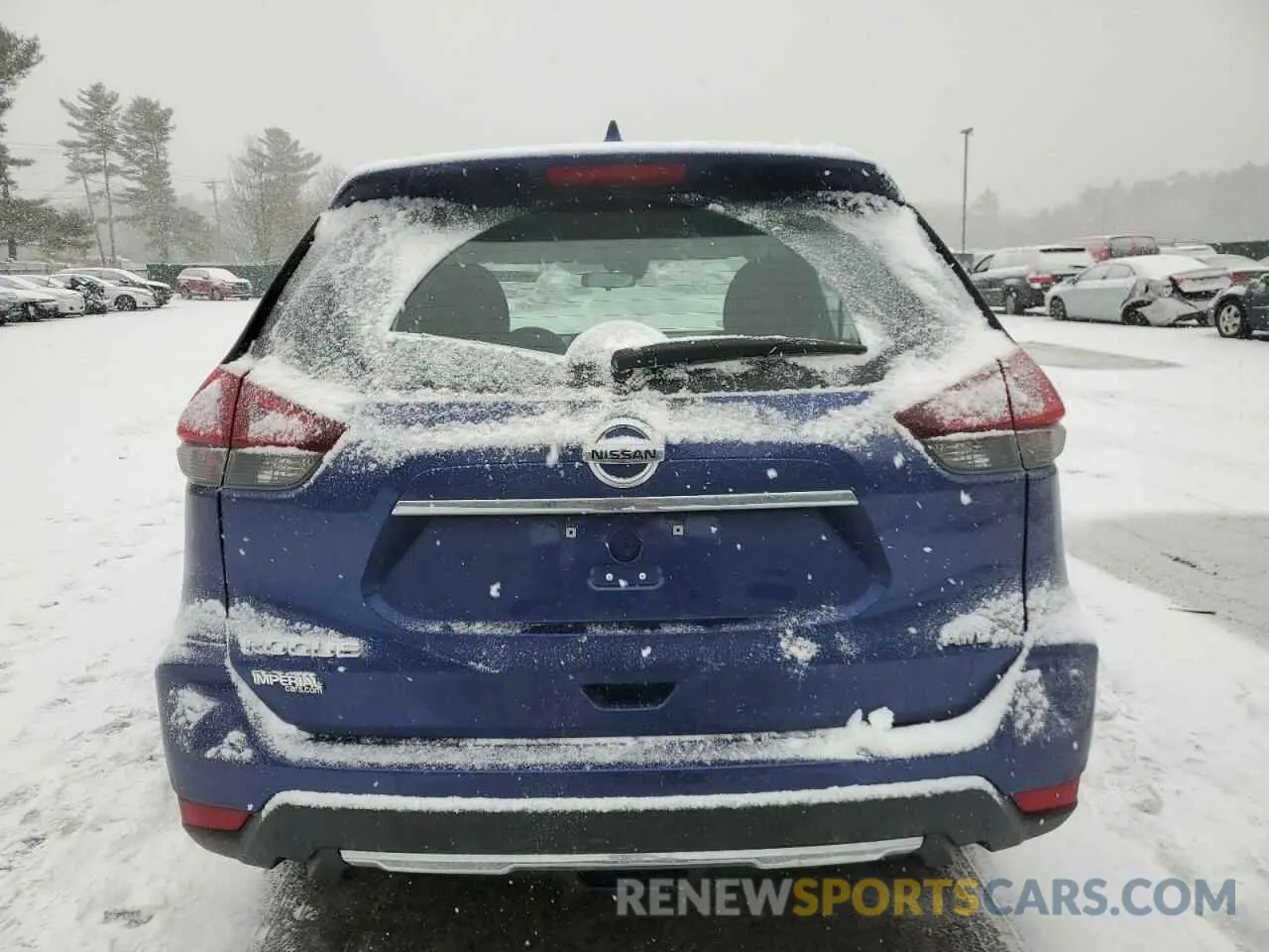 6 fotografías del automóvil dañado 5N1AT2MV2LC752018 NISSAN ROGUE 2020
