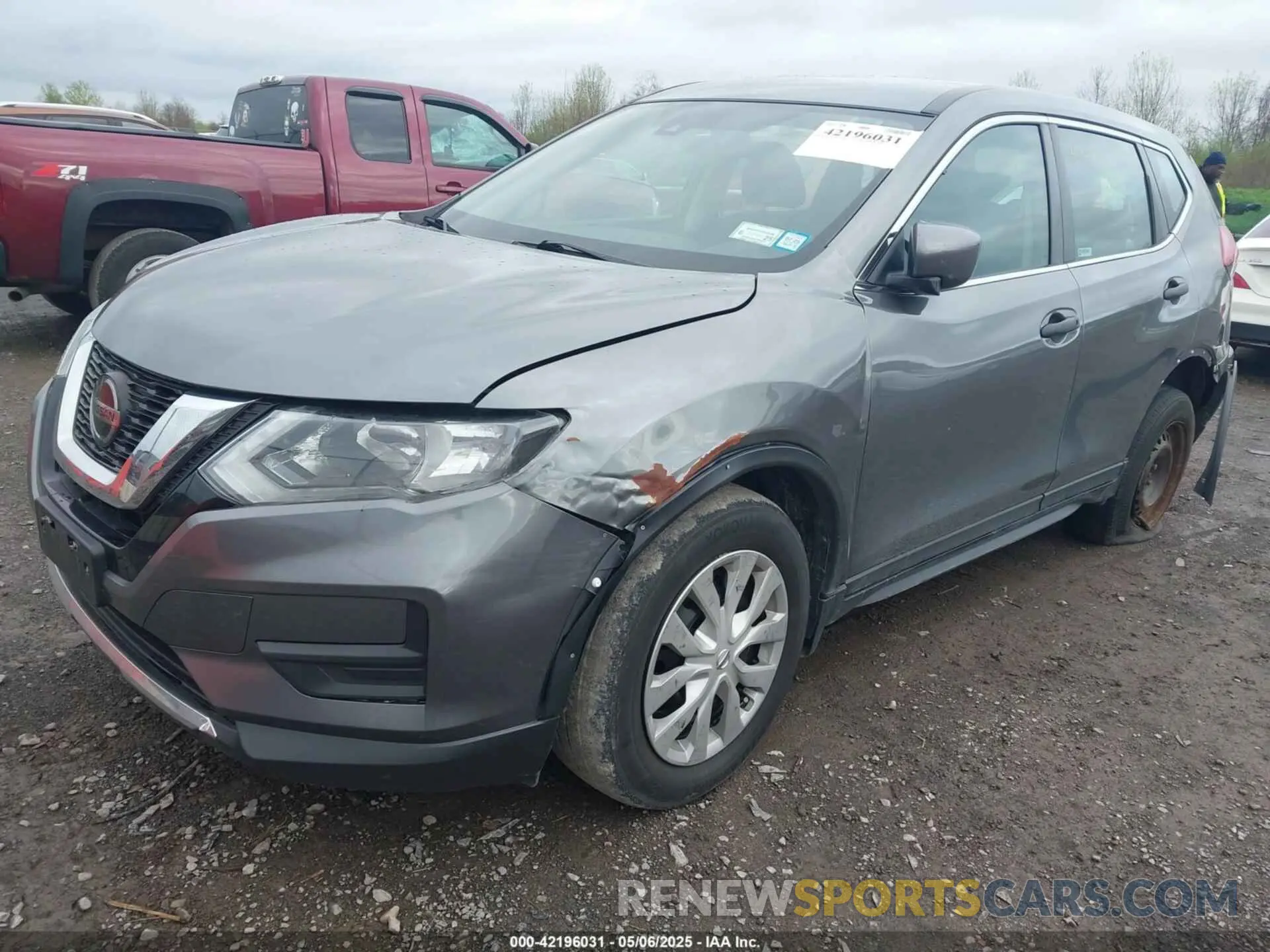 2 fotografías del automóvil dañado 5N1AT2MV2LC793197 NISSAN ROGUE 2020