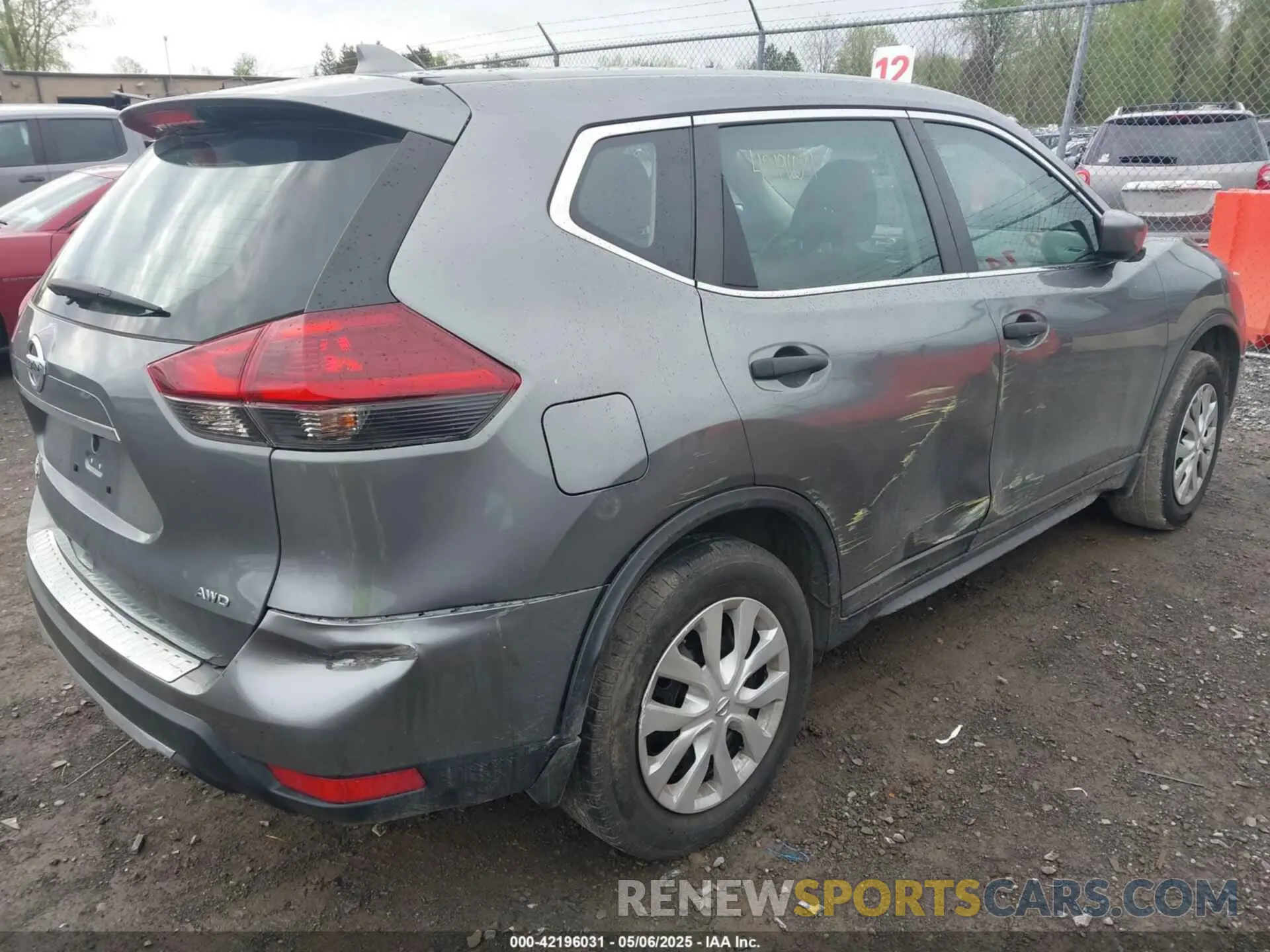 4 fotografías del automóvil dañado 5N1AT2MV2LC793197 NISSAN ROGUE 2020