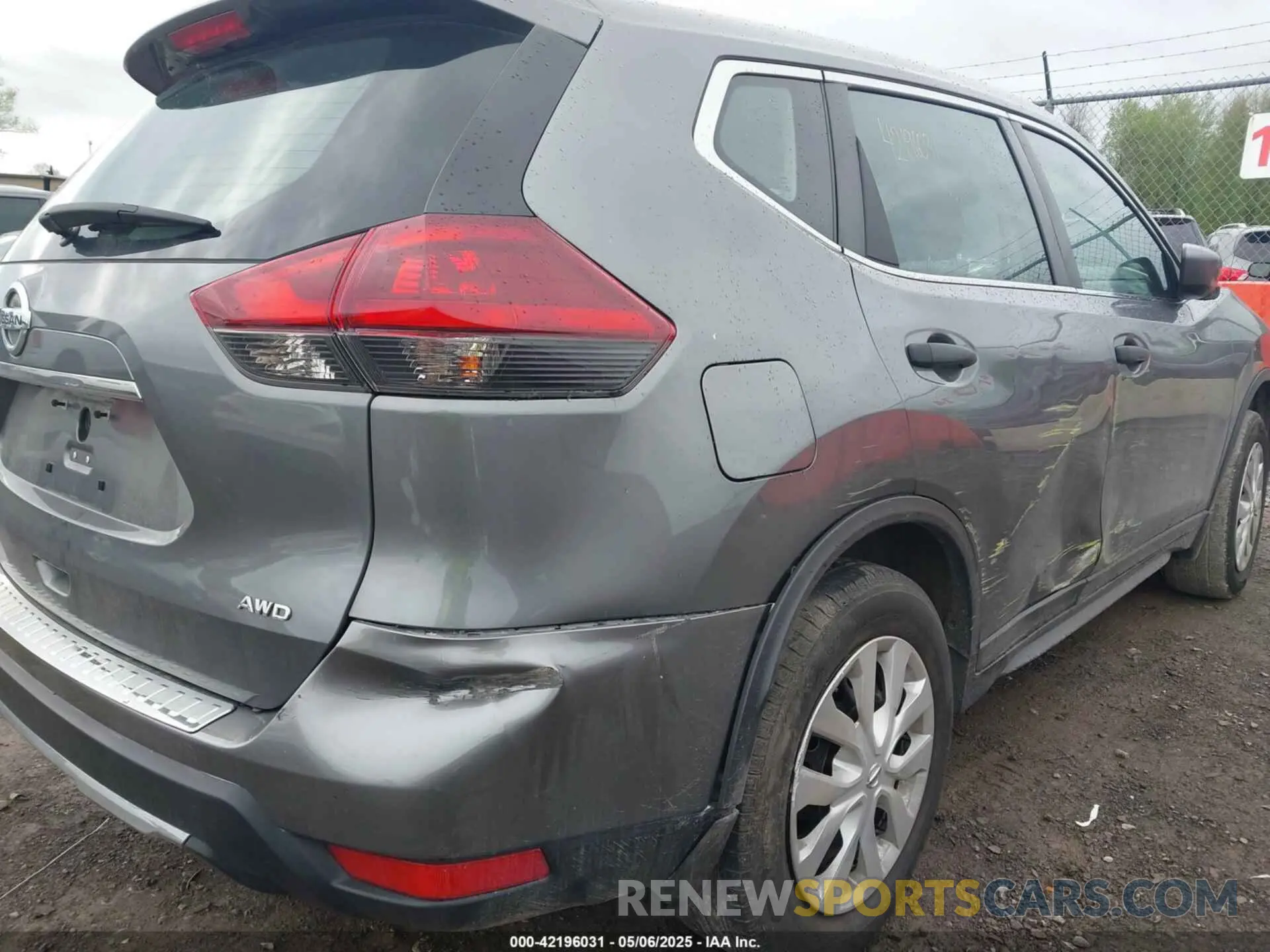 6 fotografías del automóvil dañado 5N1AT2MV2LC793197 NISSAN ROGUE 2020