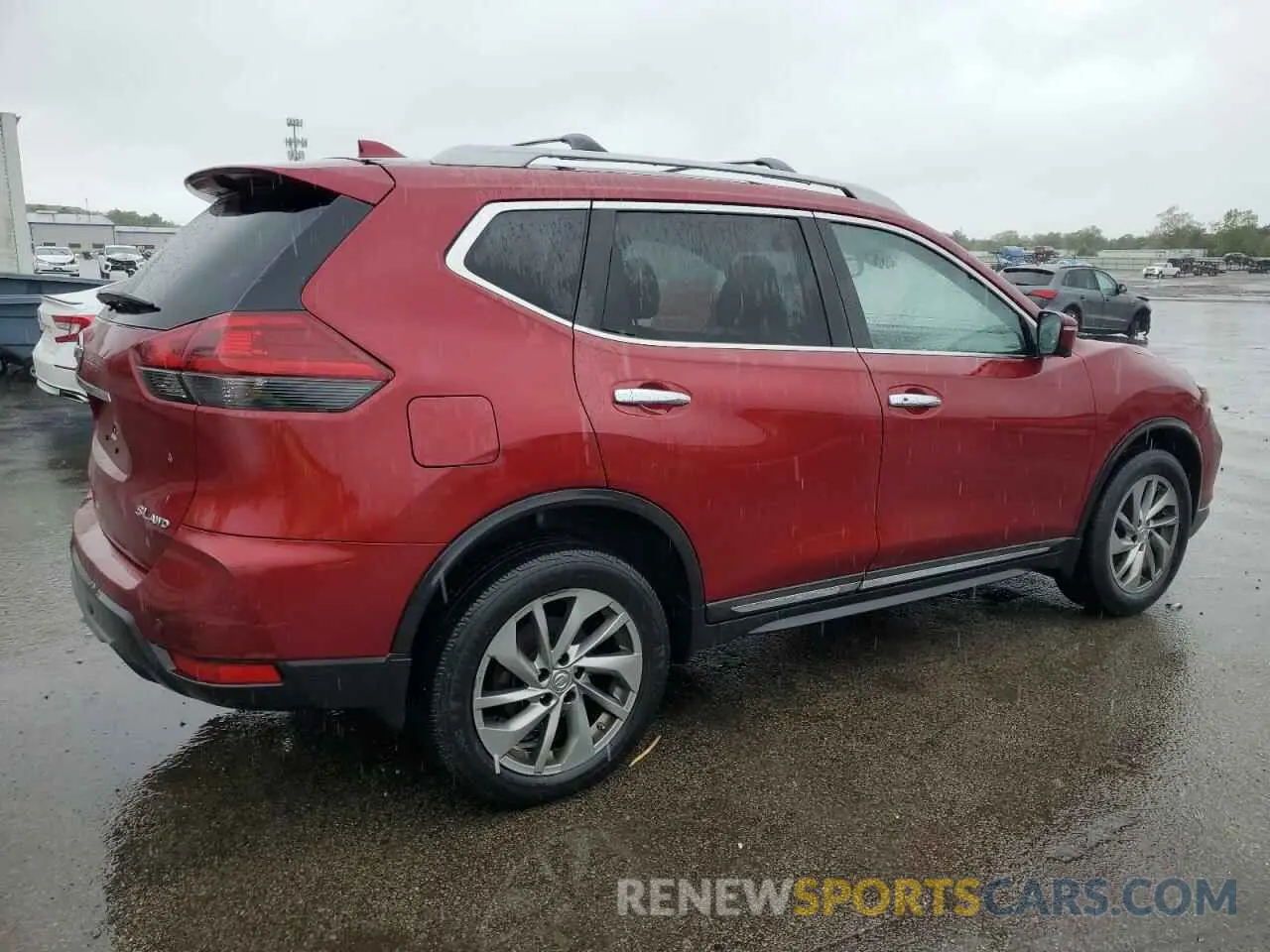 3 fotografías del automóvil dañado 5N1AT2MV2LC800763 NISSAN ROGUE 2020