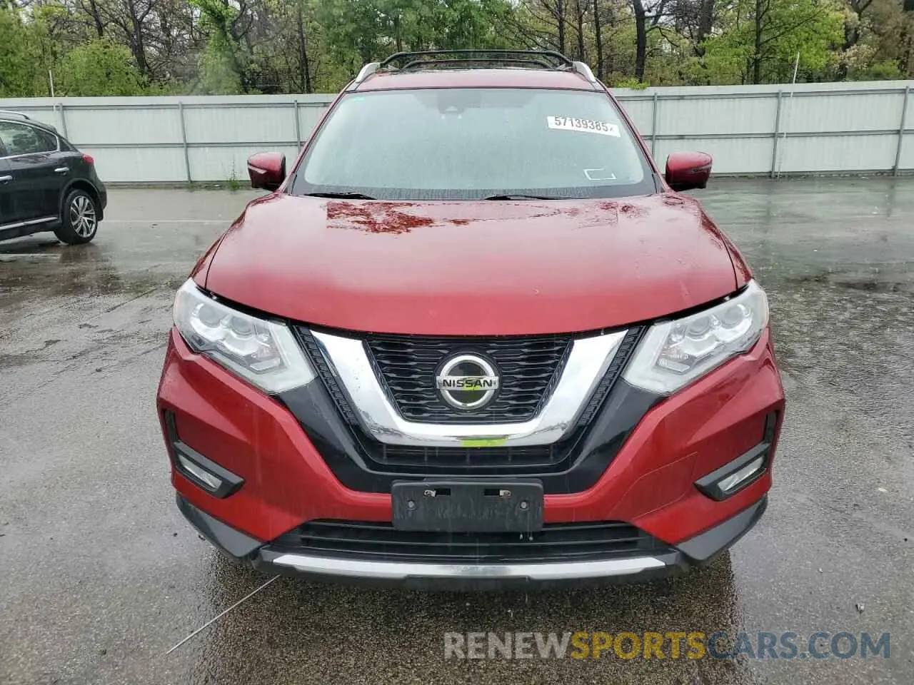 5 fotografías del automóvil dañado 5N1AT2MV2LC800763 NISSAN ROGUE 2020