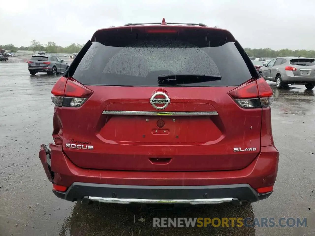 6 fotografías del automóvil dañado 5N1AT2MV2LC800763 NISSAN ROGUE 2020