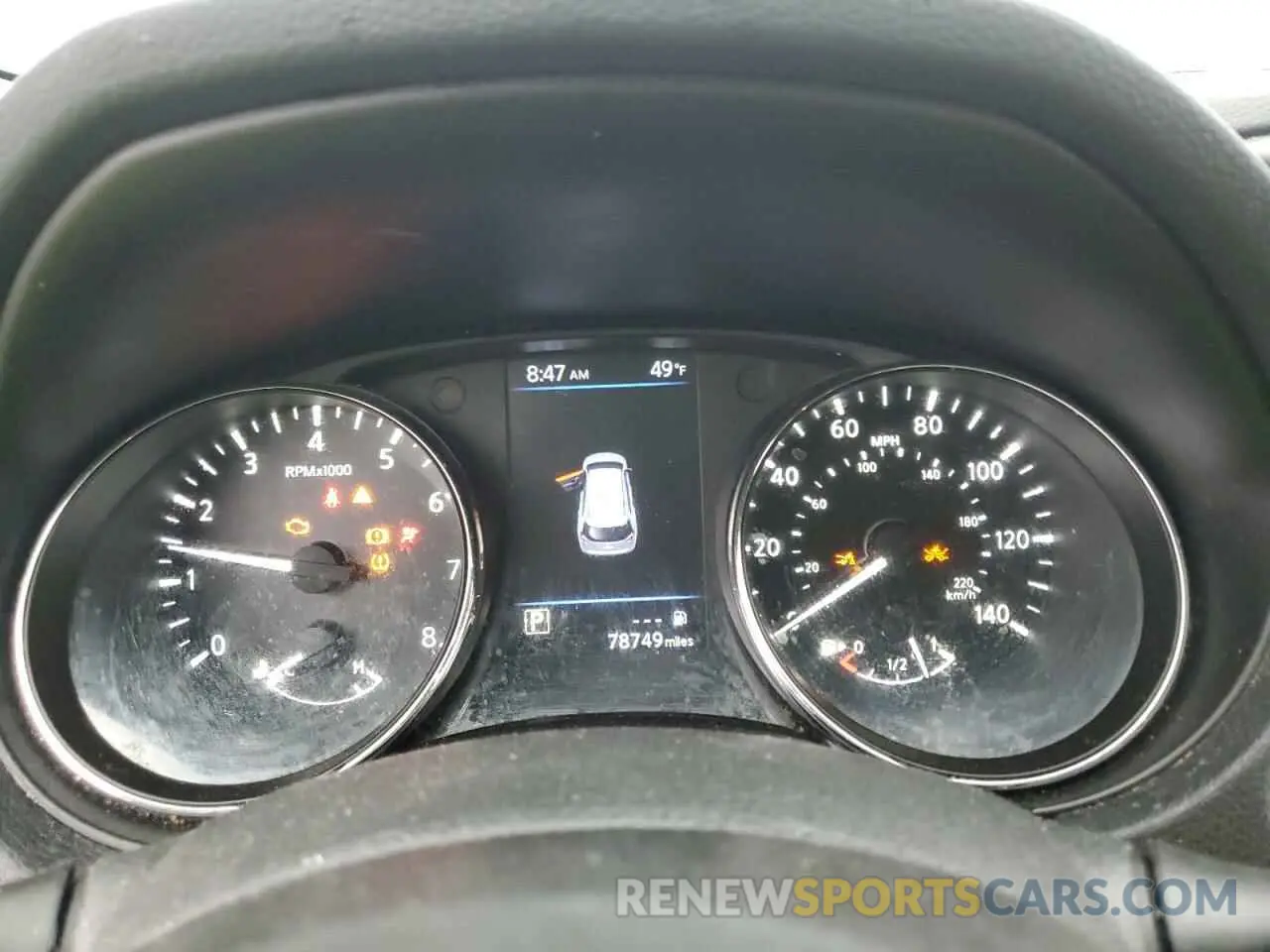 9 fotografías del automóvil dañado 5N1AT2MV2LC800763 NISSAN ROGUE 2020