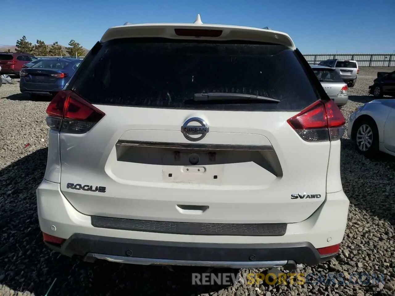 6 fotografías del automóvil dañado 5N1AT2MV3LC744865 NISSAN ROGUE 2020