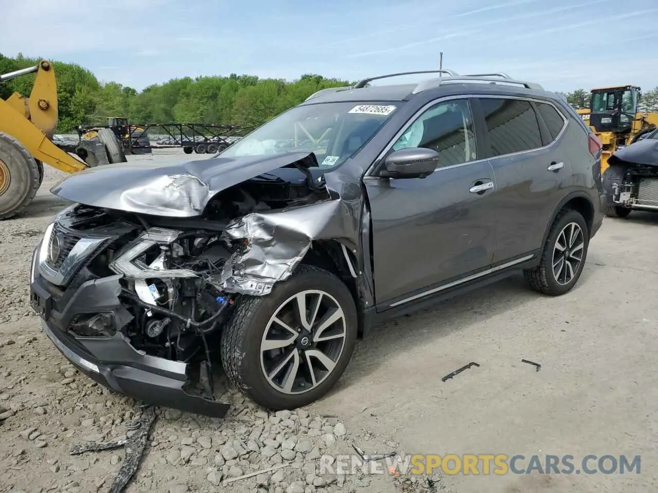 1 fotografías del automóvil dañado 5N1AT2MV3LC772939 NISSAN ROGUE 2020