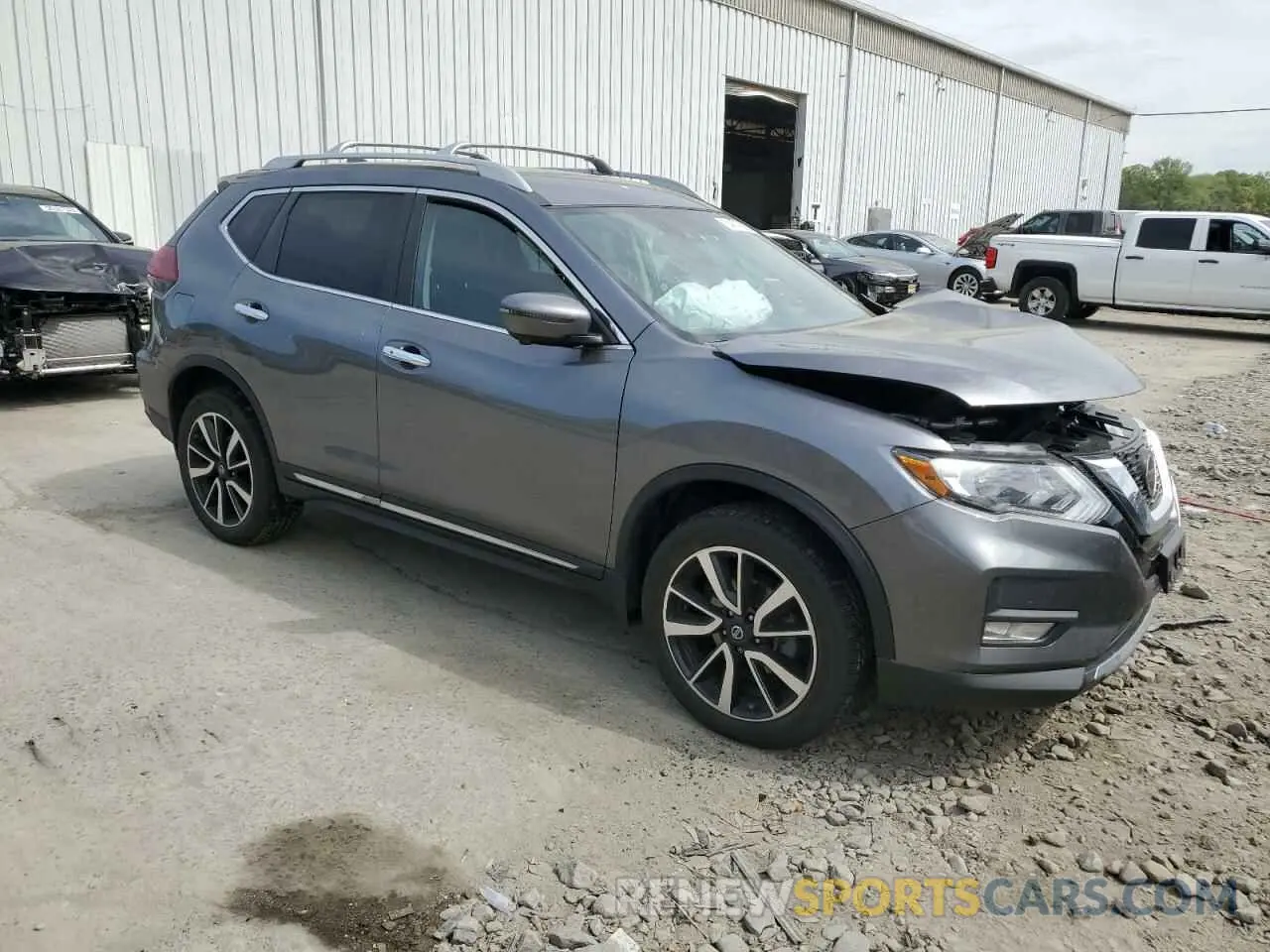 4 fotografías del automóvil dañado 5N1AT2MV3LC772939 NISSAN ROGUE 2020
