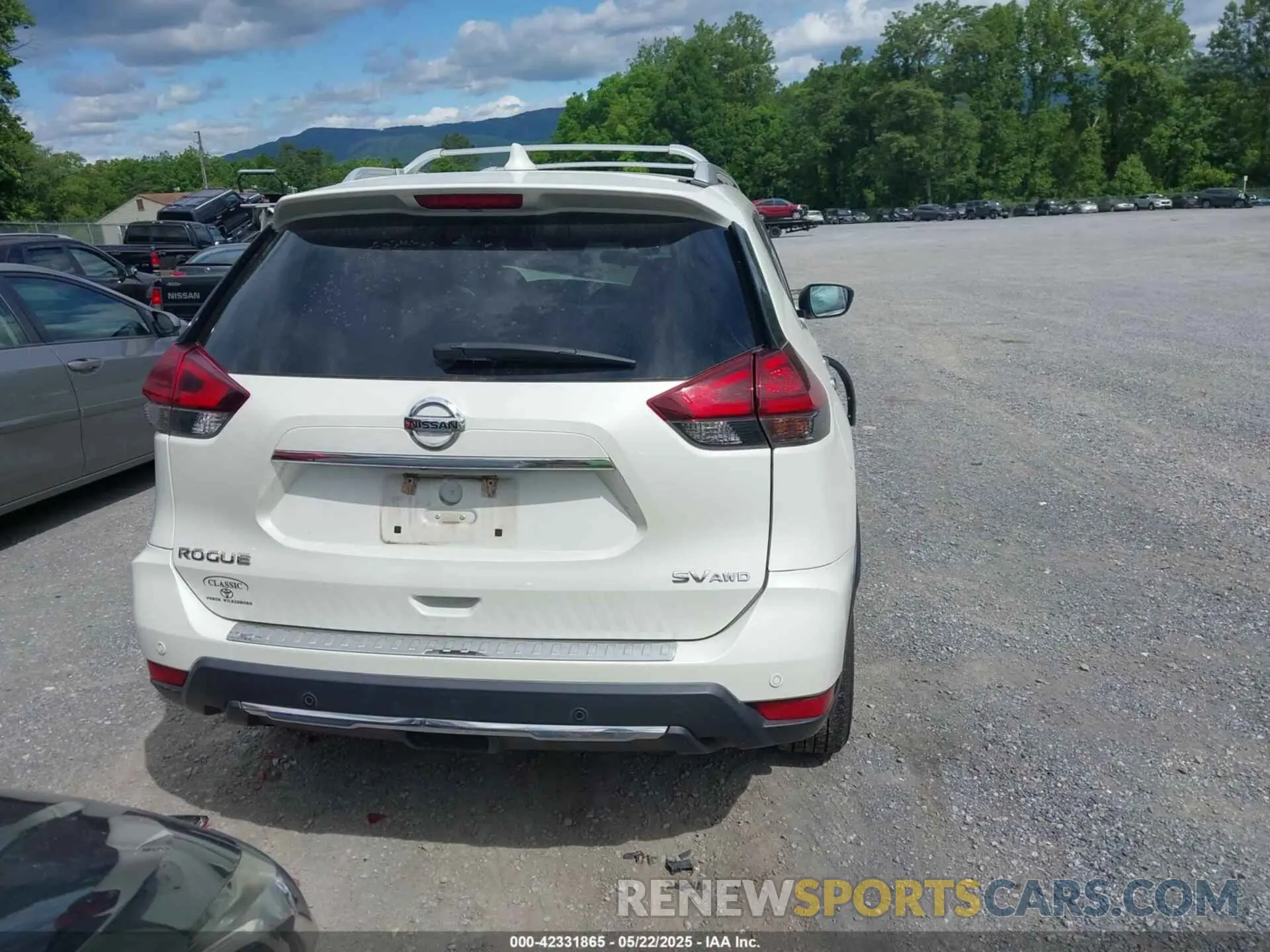 17 fotografías del automóvil dañado 5N1AT2MV3LC781124 NISSAN ROGUE 2020