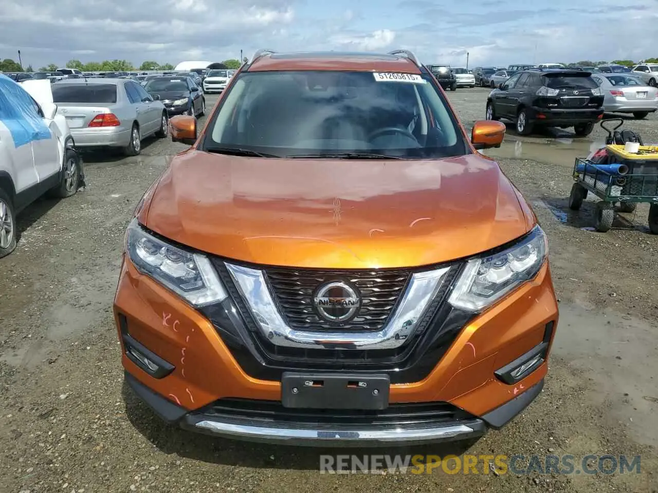 5 fotografías del automóvil dañado 5N1AT2MV4LC705895 NISSAN ROGUE 2020