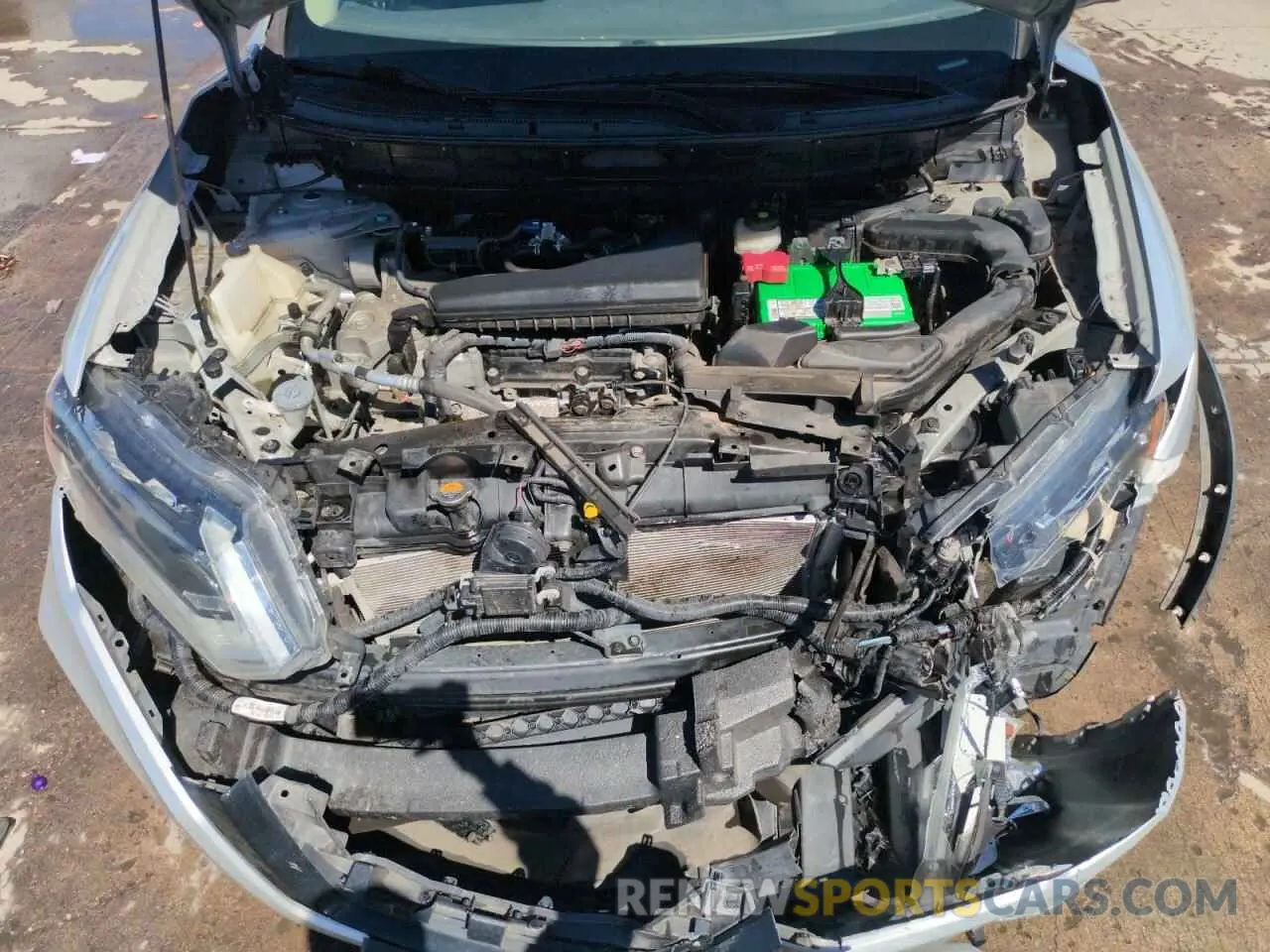 12 fotografías del automóvil dañado 5N1AT2MV4LC742543 NISSAN ROGUE 2020