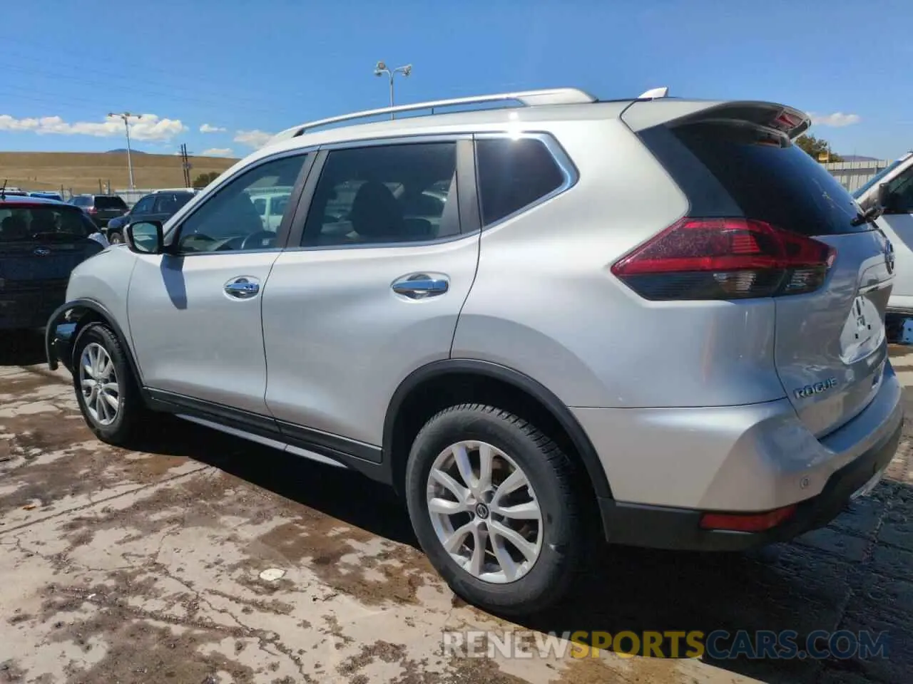 2 fotografías del automóvil dañado 5N1AT2MV4LC742543 NISSAN ROGUE 2020