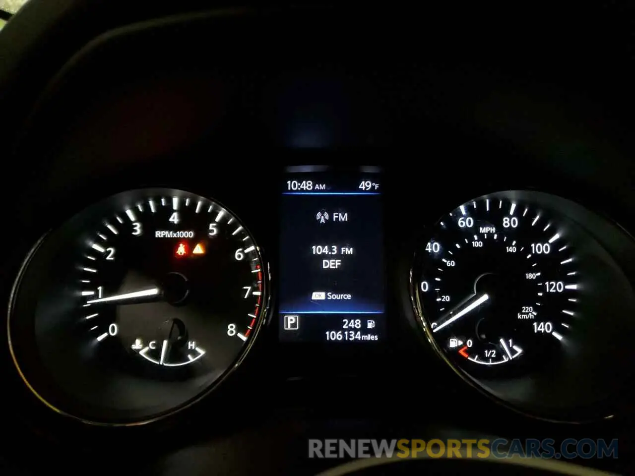 9 fotografías del automóvil dañado 5N1AT2MV4LC796408 NISSAN ROGUE 2020