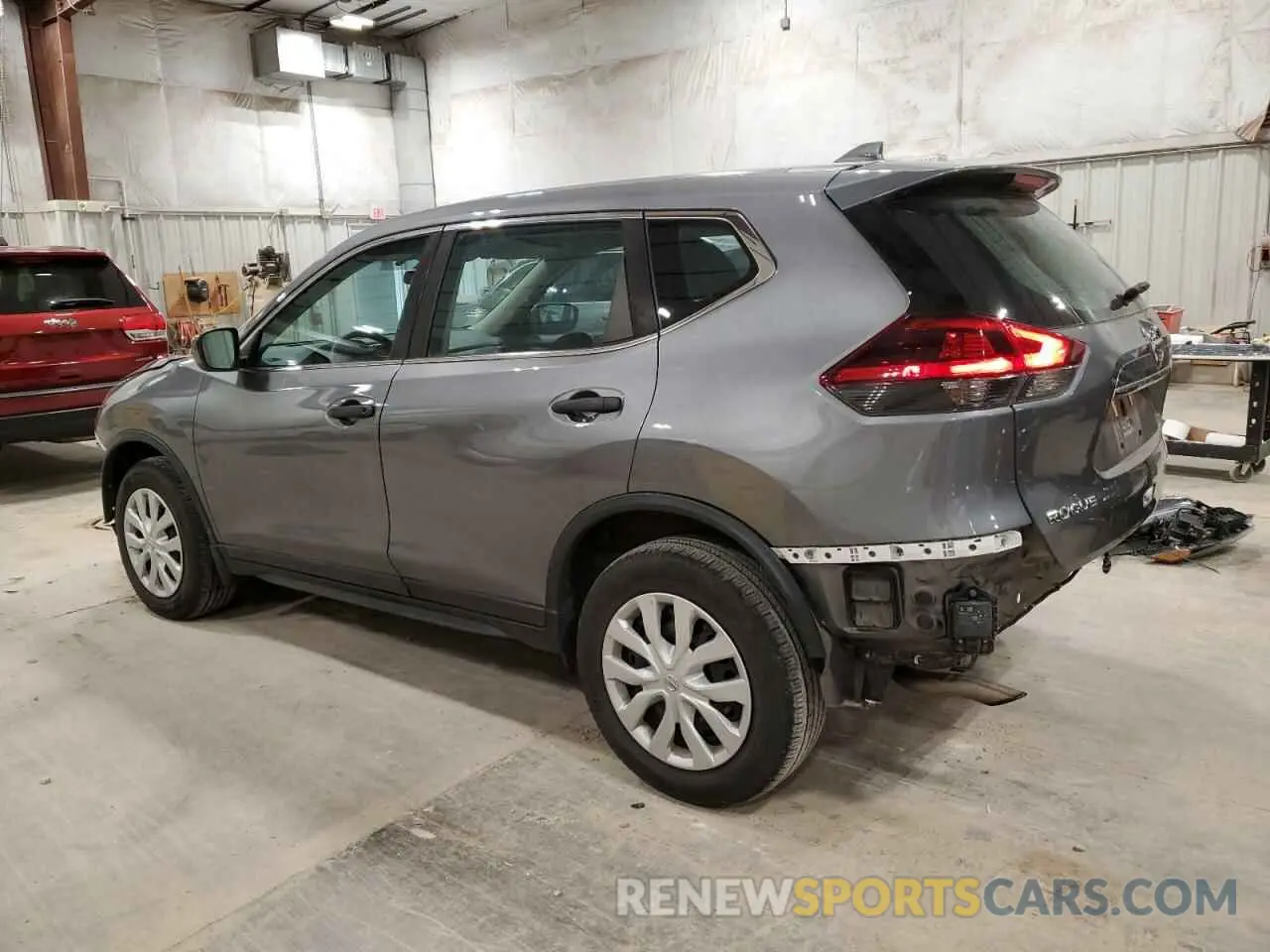 2 fotografías del automóvil dañado 5N1AT2MV4LC797591 NISSAN ROGUE 2020