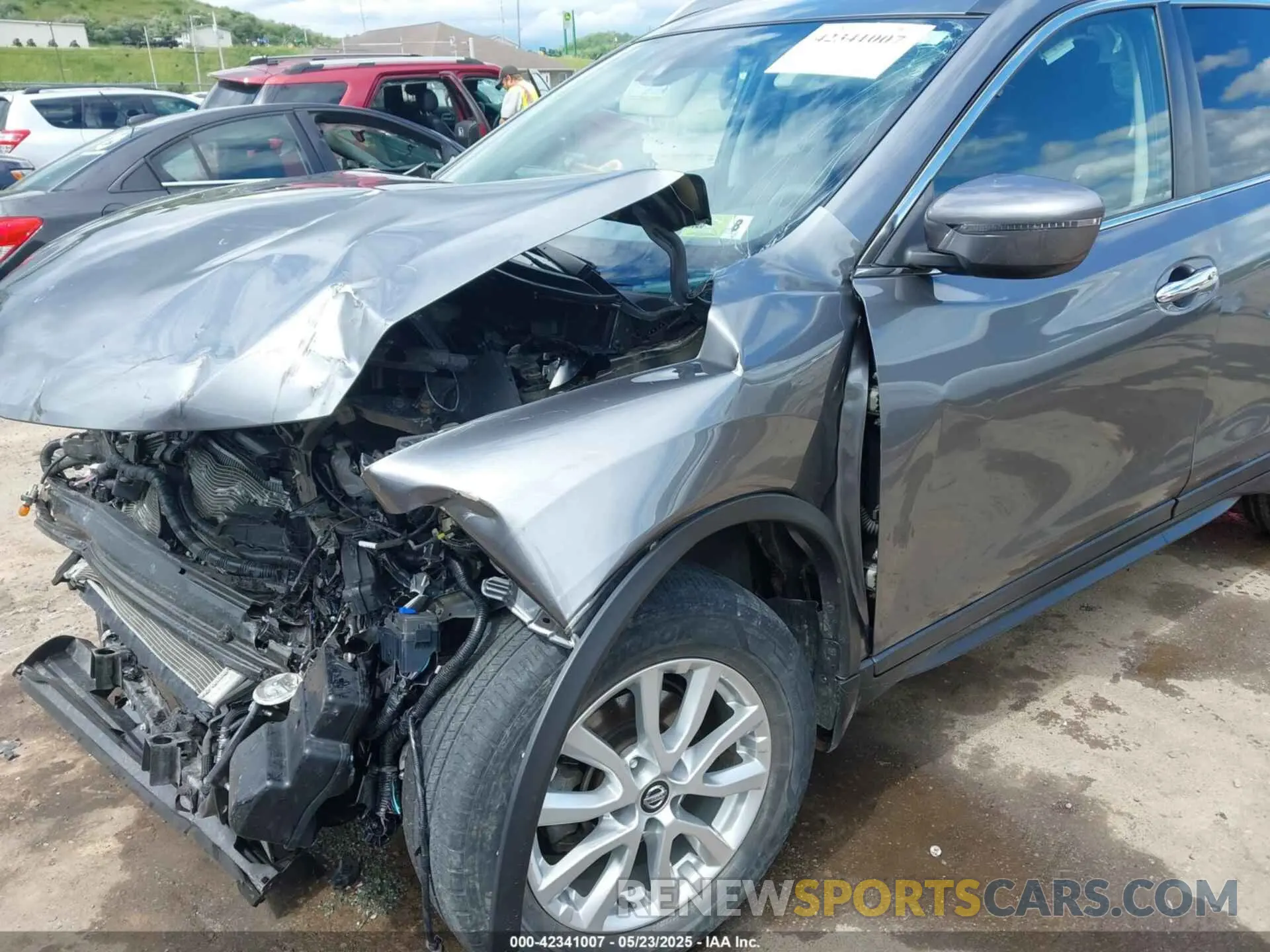18 fotografías del automóvil dañado 5N1AT2MV5LC748688 NISSAN ROGUE 2020