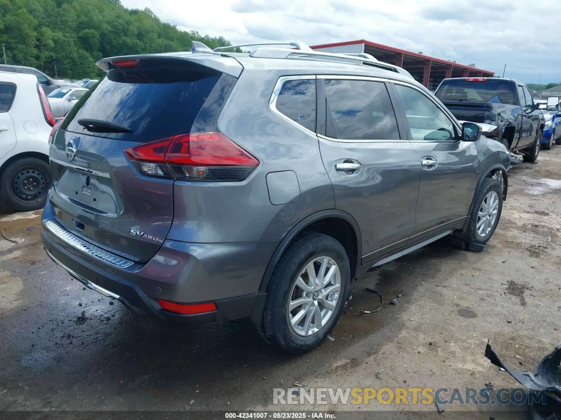 4 fotografías del automóvil dañado 5N1AT2MV5LC748688 NISSAN ROGUE 2020