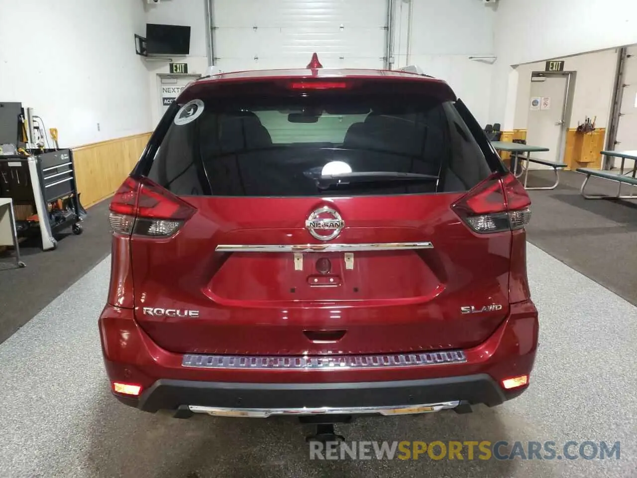 6 fotografías del automóvil dañado 5N1AT2MV5LC761392 NISSAN ROGUE 2020