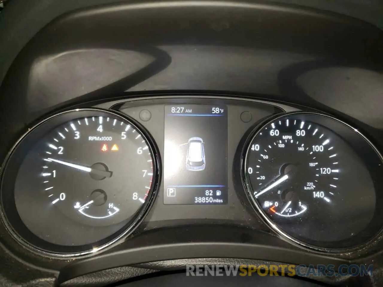 9 fotografías del automóvil dañado 5N1AT2MV5LC761392 NISSAN ROGUE 2020