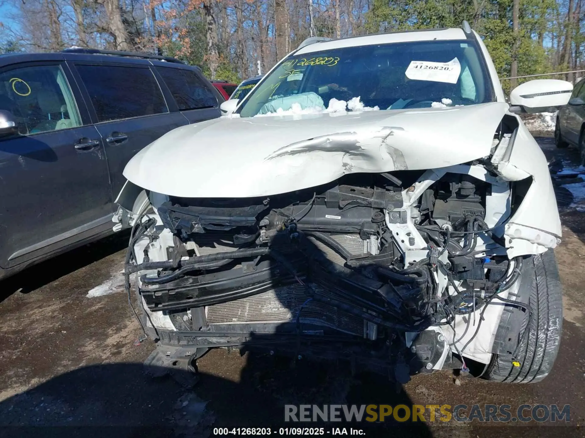 13 fotografías del automóvil dañado 5N1AT2MV5LC780735 NISSAN ROGUE 2020