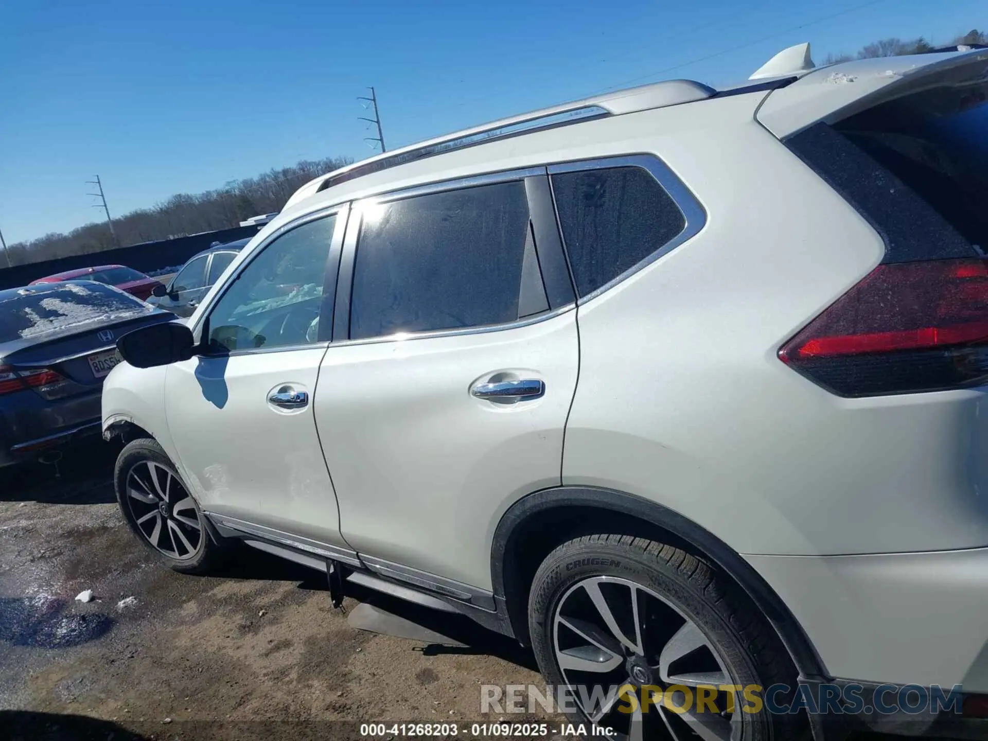 15 fotografías del automóvil dañado 5N1AT2MV5LC780735 NISSAN ROGUE 2020