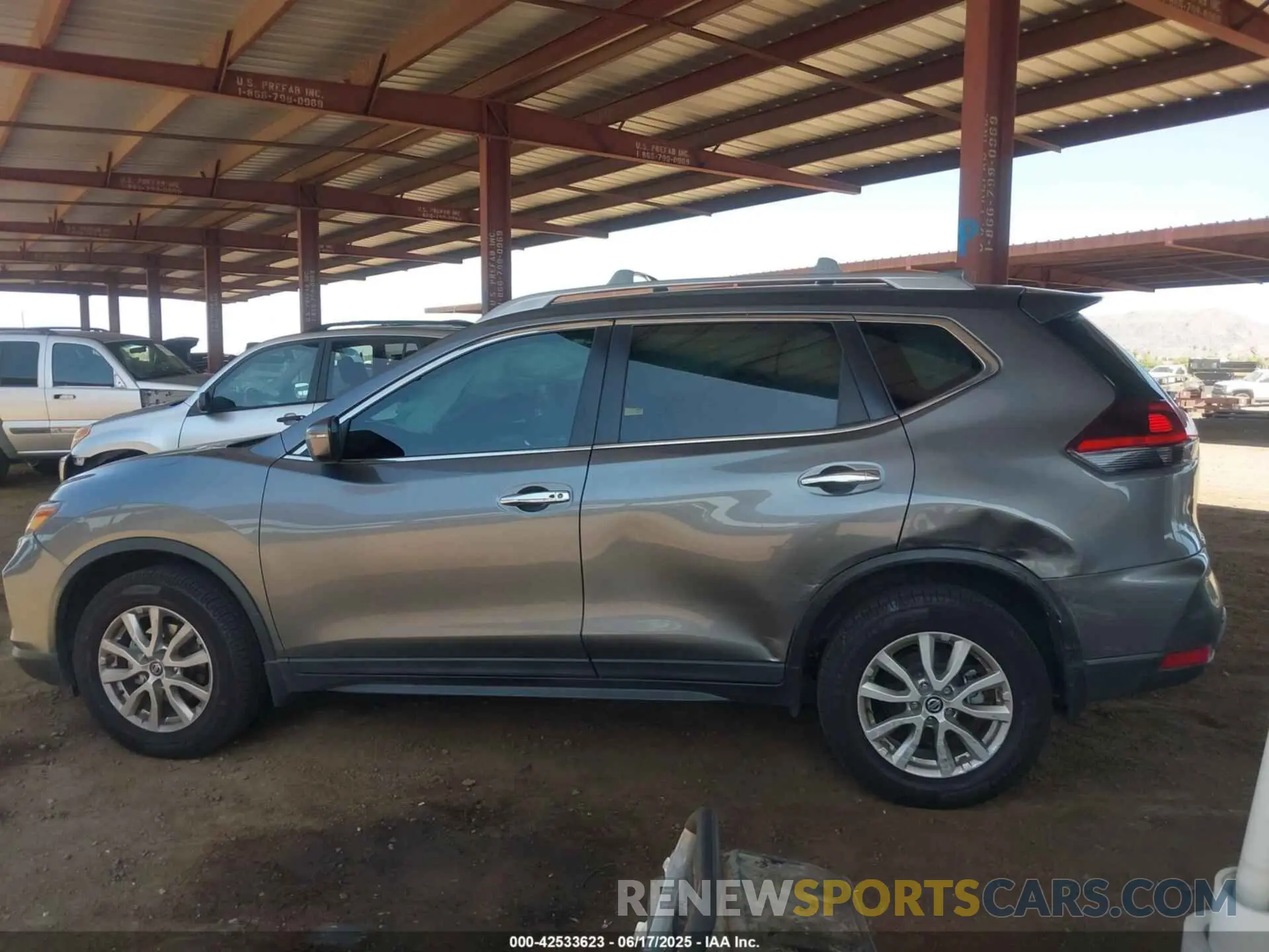 14 fotografías del automóvil dañado 5N1AT2MV5LC794439 NISSAN ROGUE 2020