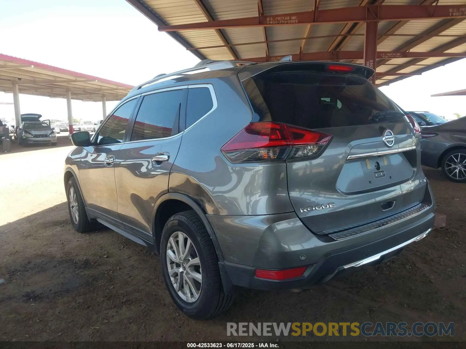 3 fotografías del automóvil dañado 5N1AT2MV5LC794439 NISSAN ROGUE 2020