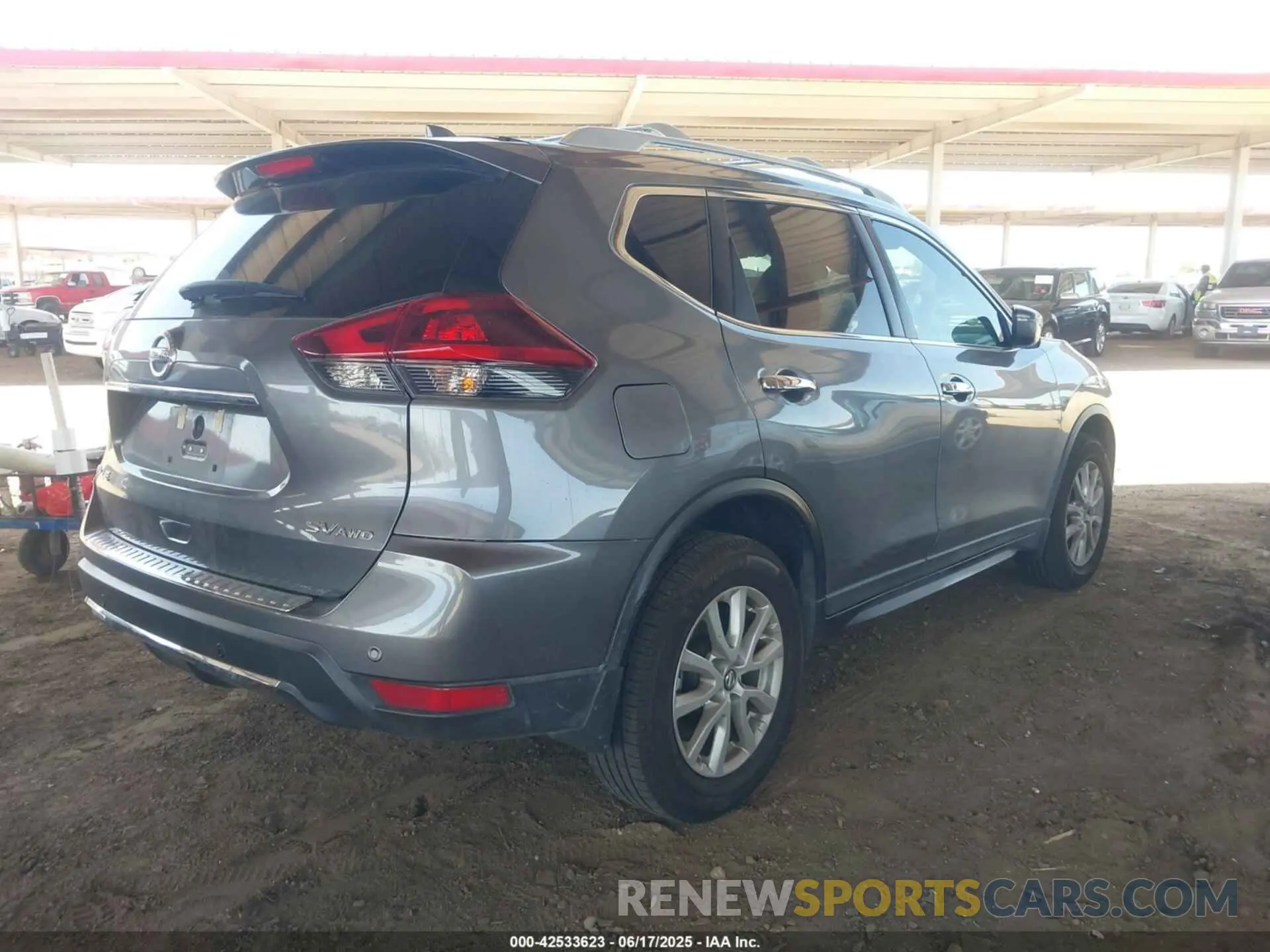 4 fotografías del automóvil dañado 5N1AT2MV5LC794439 NISSAN ROGUE 2020