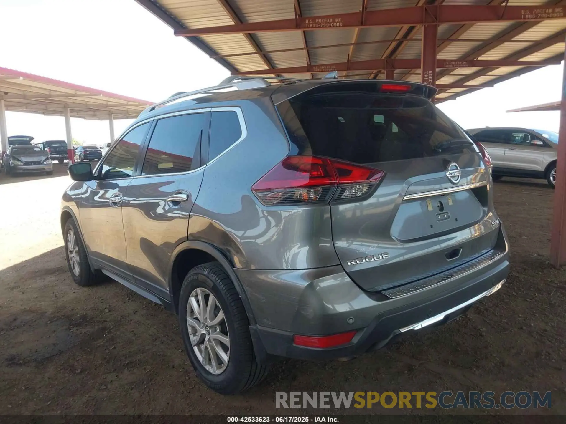 6 fotografías del automóvil dañado 5N1AT2MV5LC794439 NISSAN ROGUE 2020