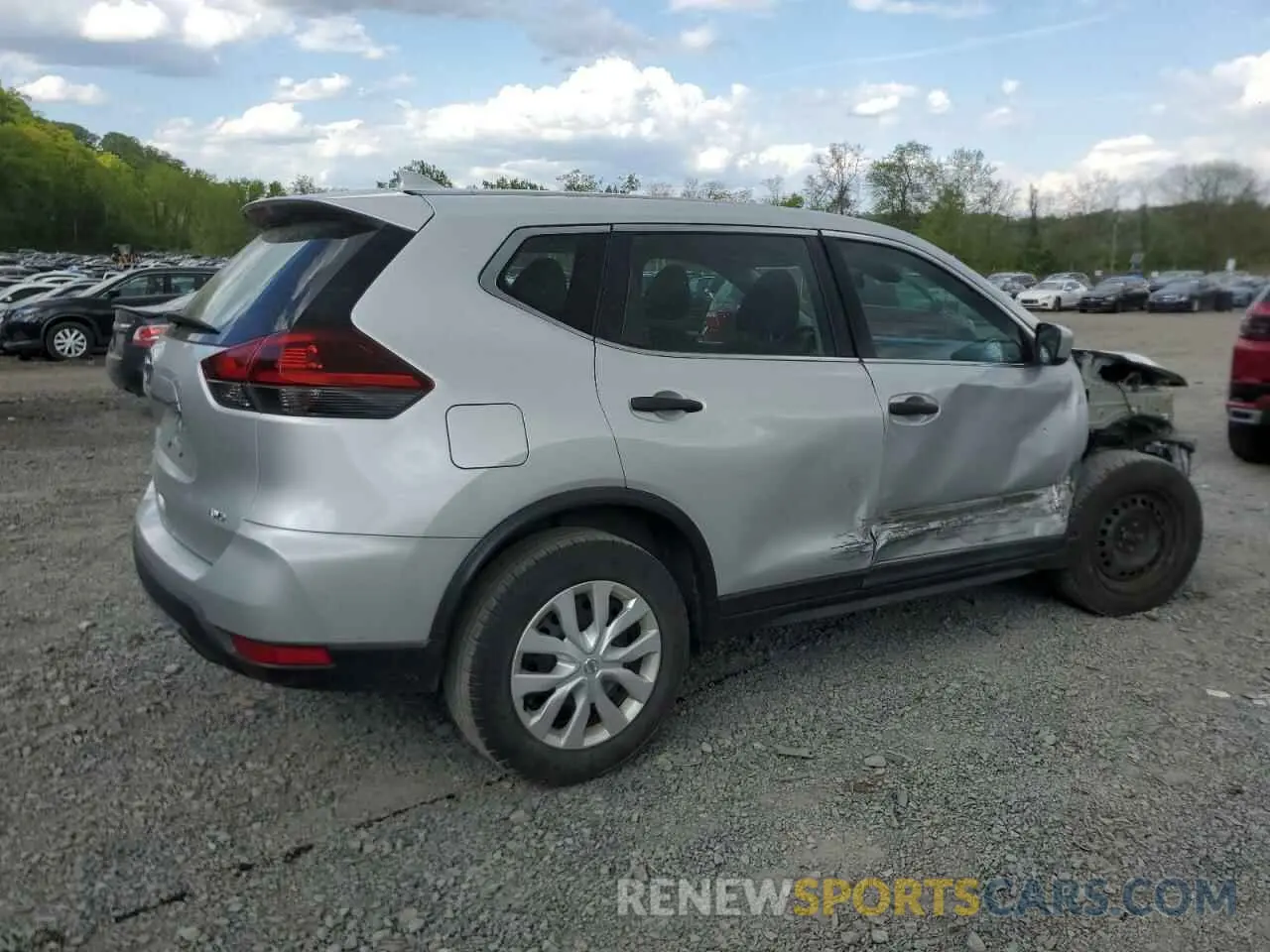 3 fotografías del automóvil dañado 5N1AT2MV6LC712489 NISSAN ROGUE 2020