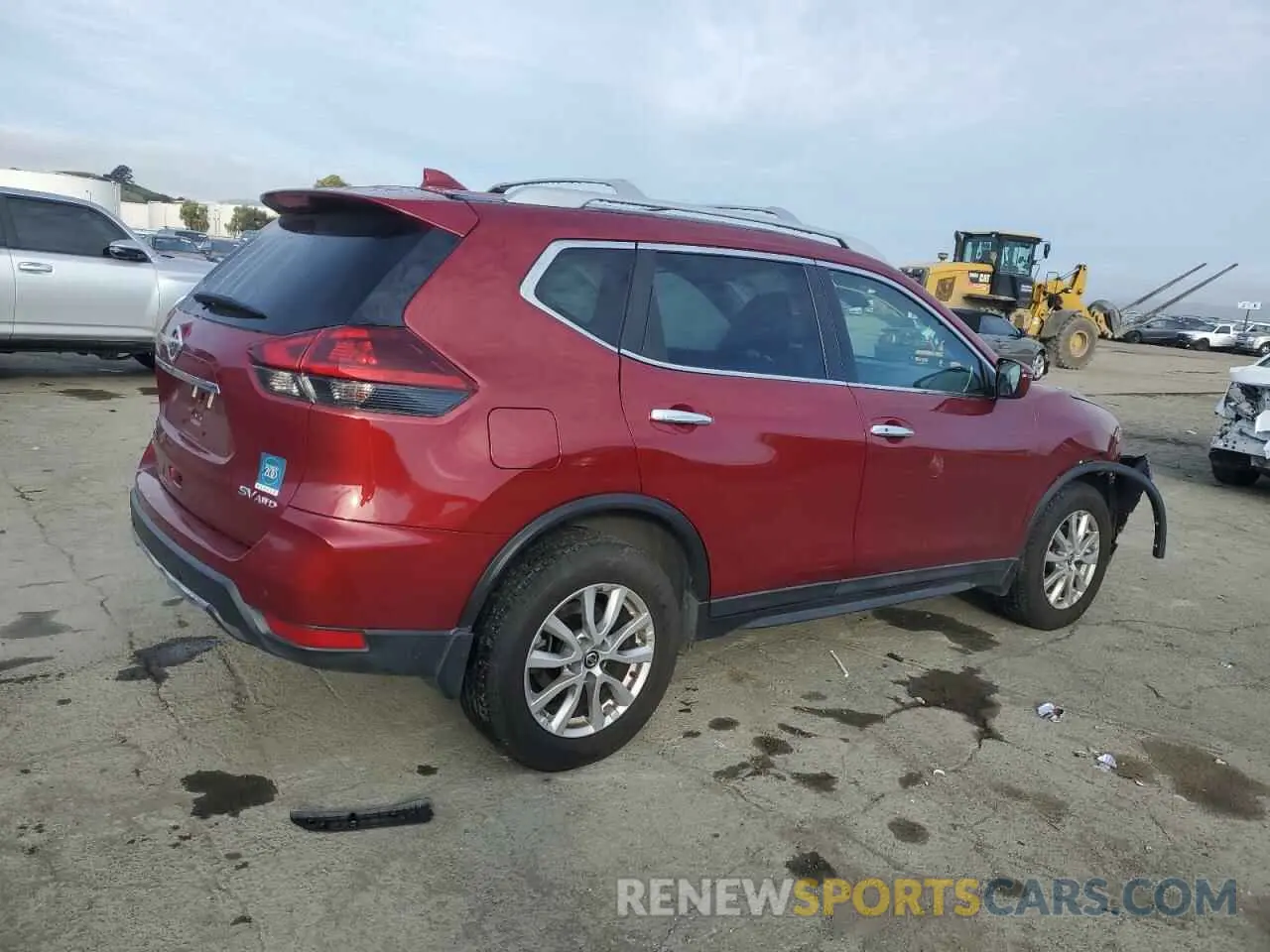 3 fotografías del automóvil dañado 5N1AT2MV6LC765192 NISSAN ROGUE 2020