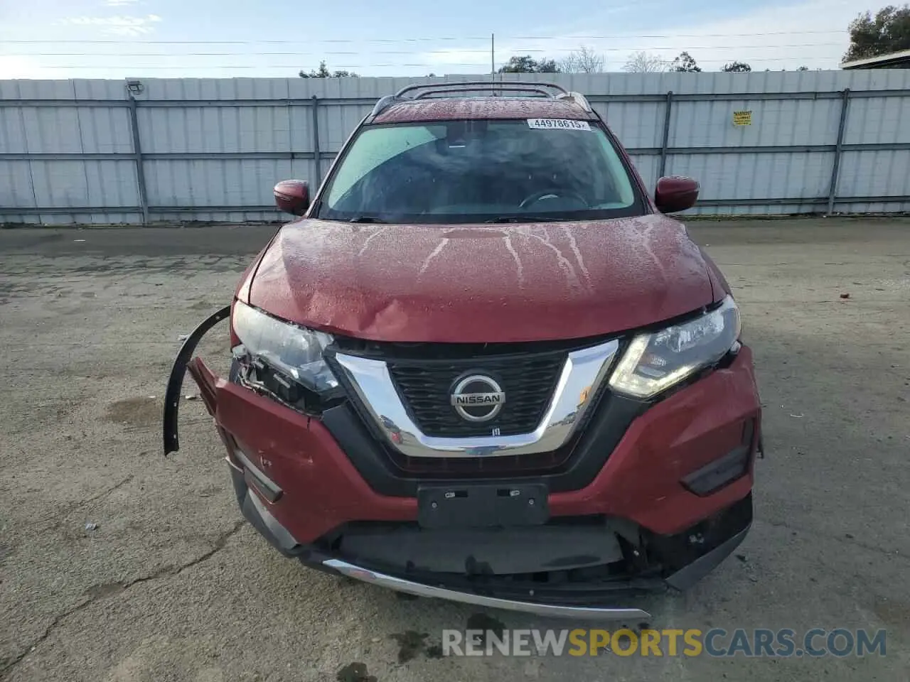 5 fotografías del automóvil dañado 5N1AT2MV6LC765192 NISSAN ROGUE 2020