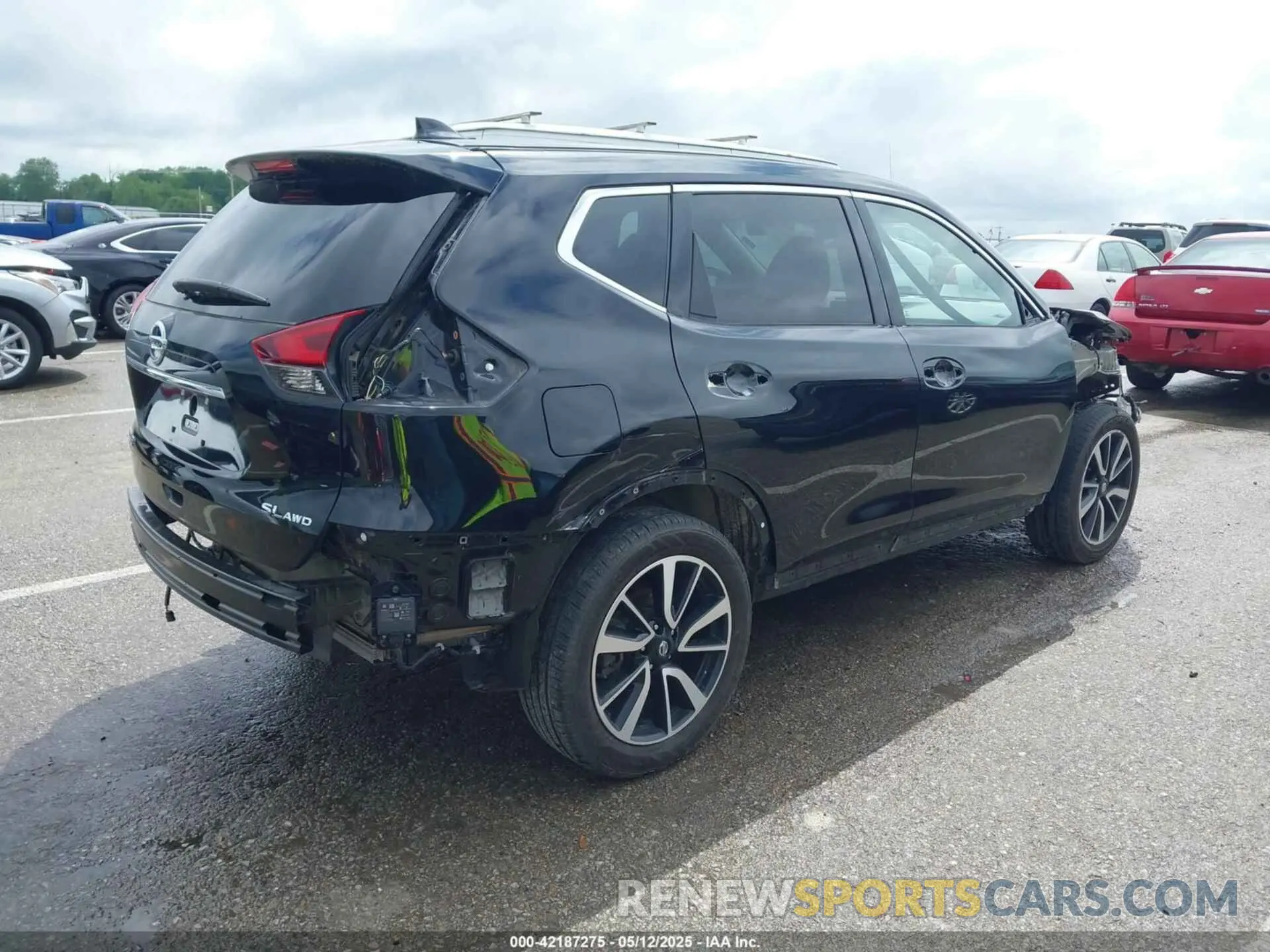 4 fotografías del automóvil dañado 5N1AT2MV6LC771851 NISSAN ROGUE 2020