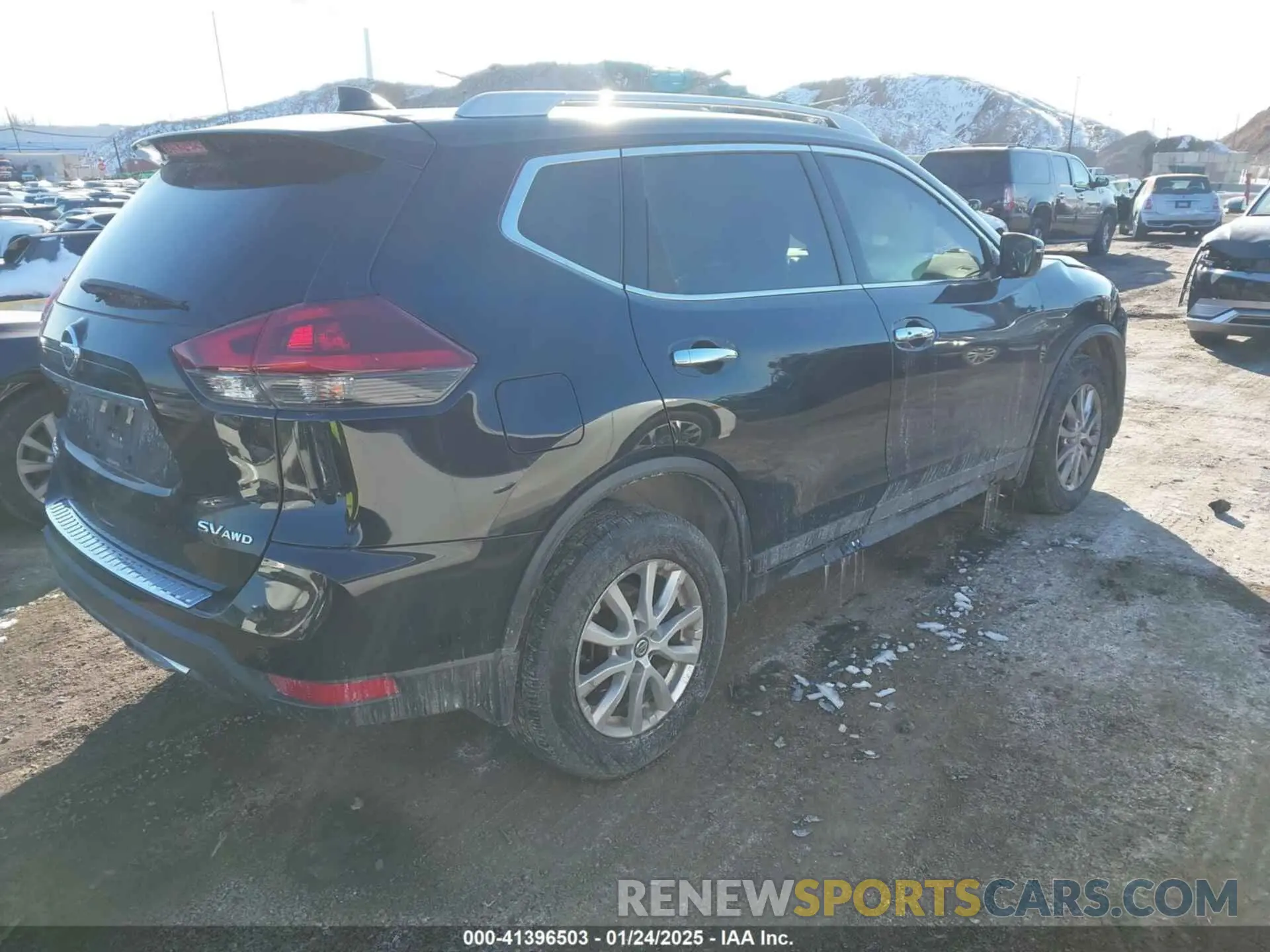 4 fotografías del automóvil dañado 5N1AT2MV6LC795244 NISSAN ROGUE 2020