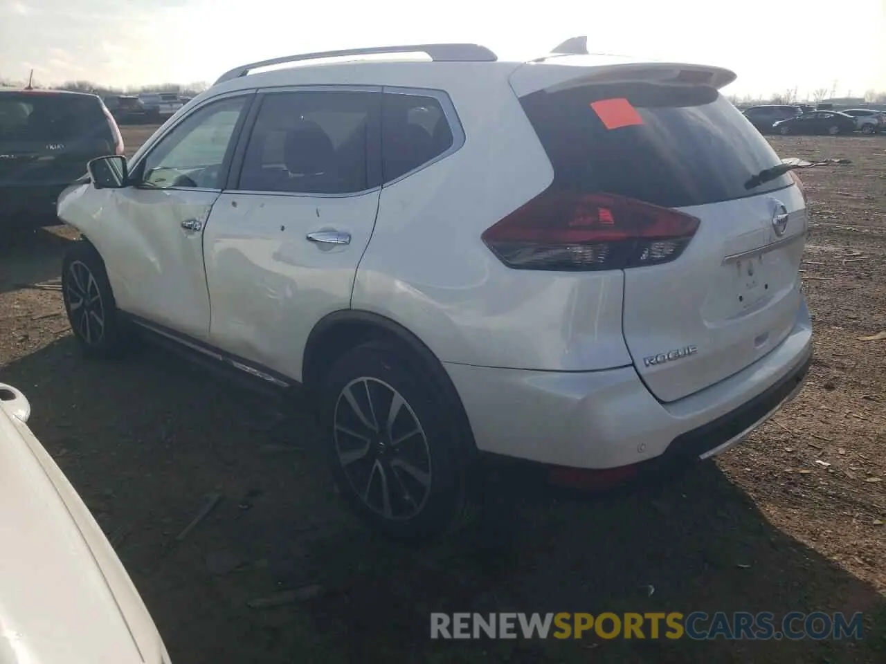 2 fotografías del automóvil dañado 5N1AT2MV7LC717880 NISSAN ROGUE 2020