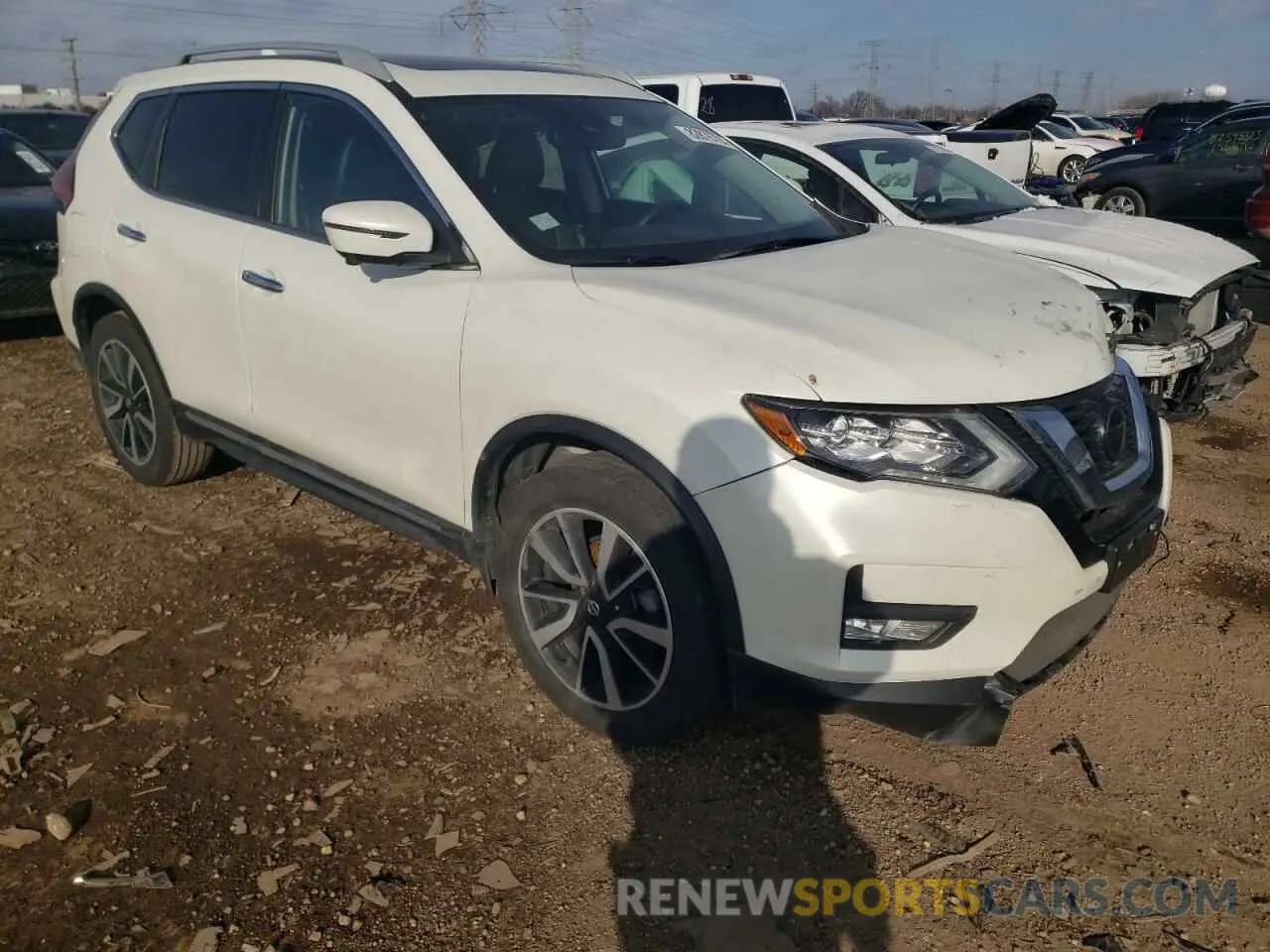 4 fotografías del automóvil dañado 5N1AT2MV7LC717880 NISSAN ROGUE 2020