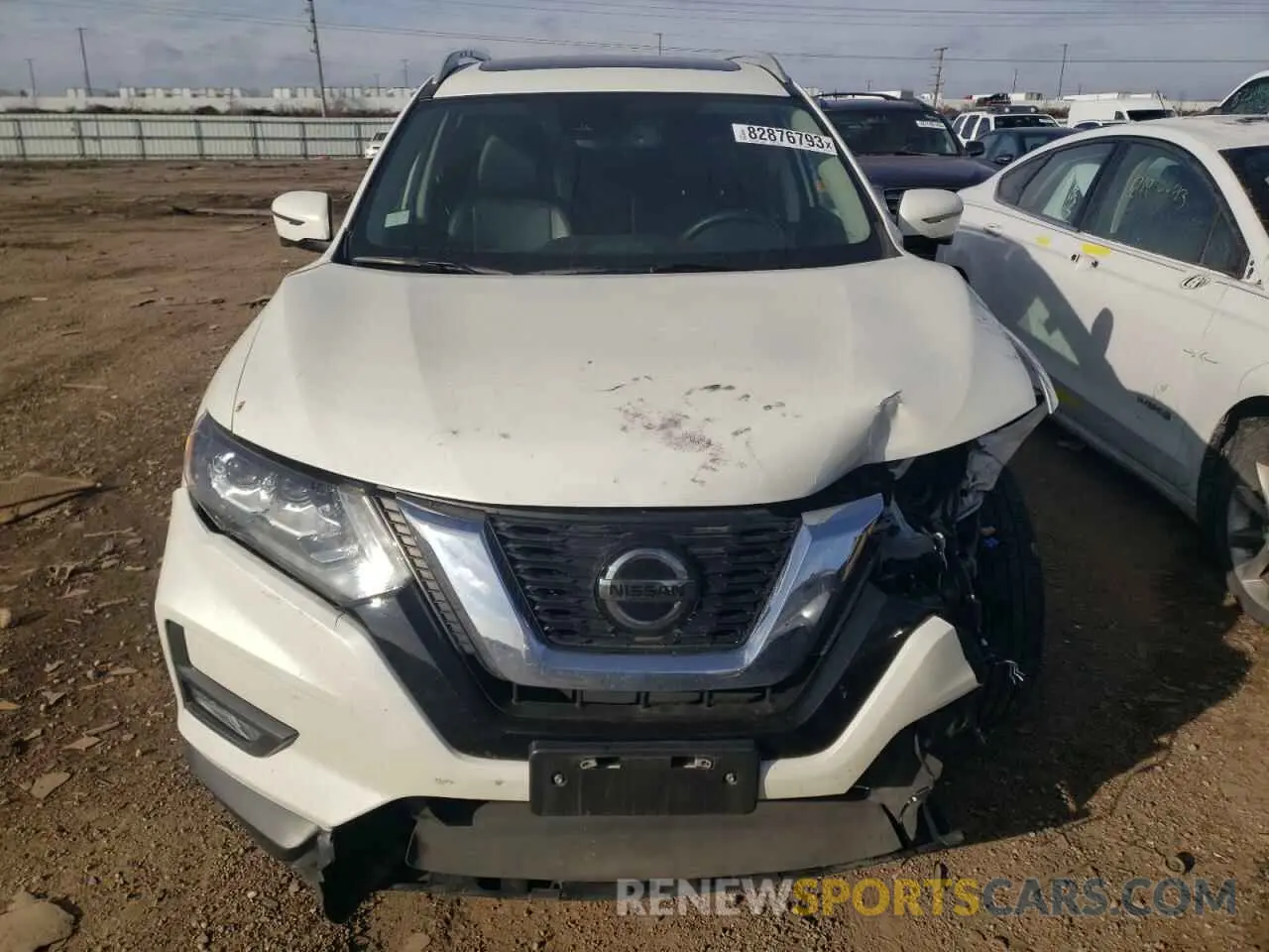 5 fotografías del automóvil dañado 5N1AT2MV7LC717880 NISSAN ROGUE 2020