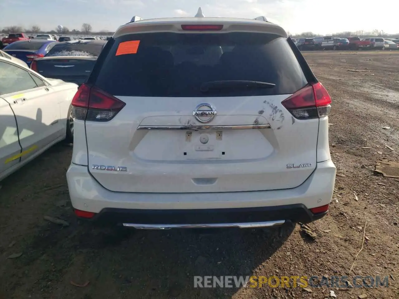 6 fotografías del automóvil dañado 5N1AT2MV7LC717880 NISSAN ROGUE 2020