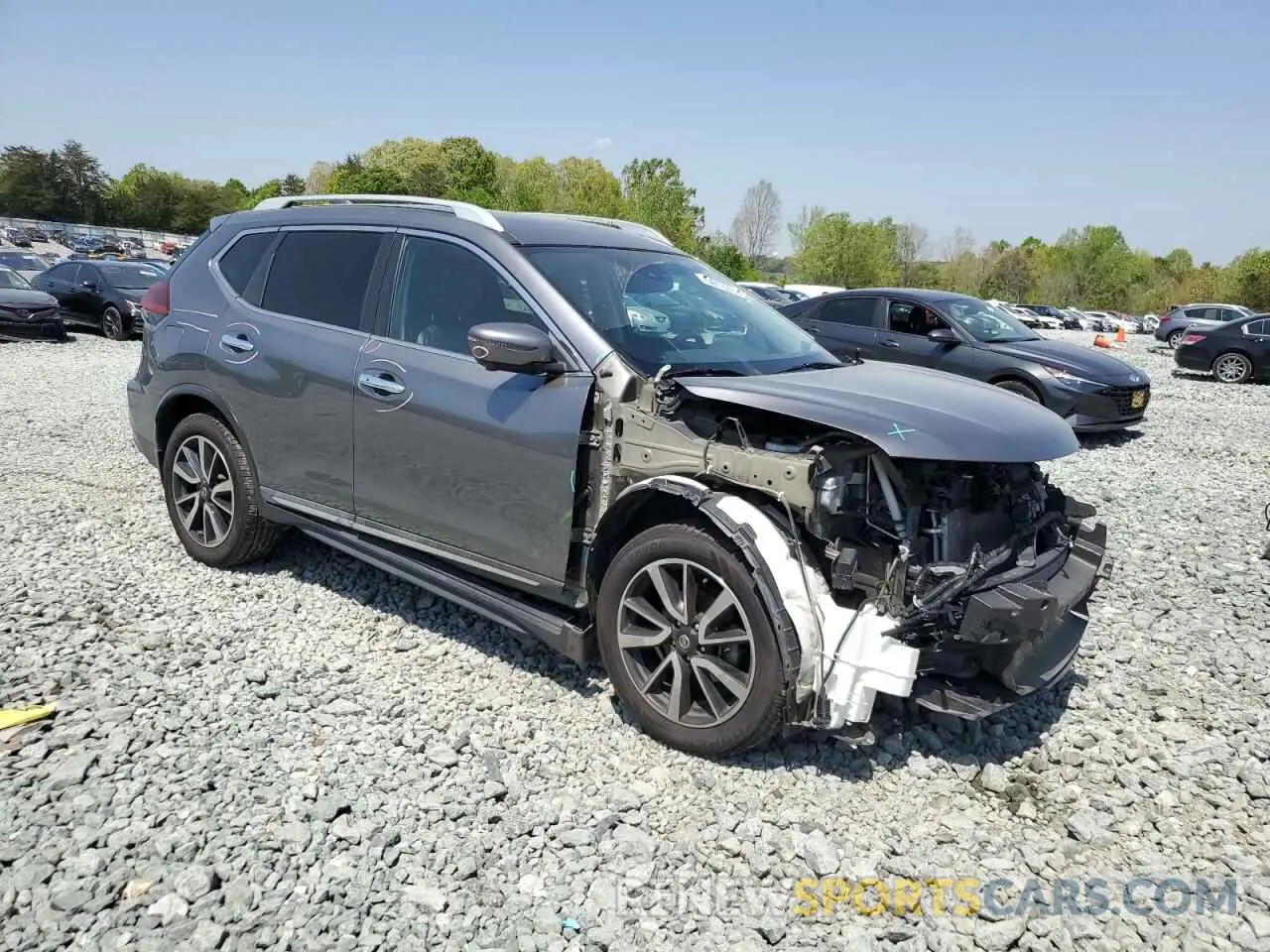 4 fotografías del automóvil dañado 5N1AT2MV7LC722884 NISSAN ROGUE 2020