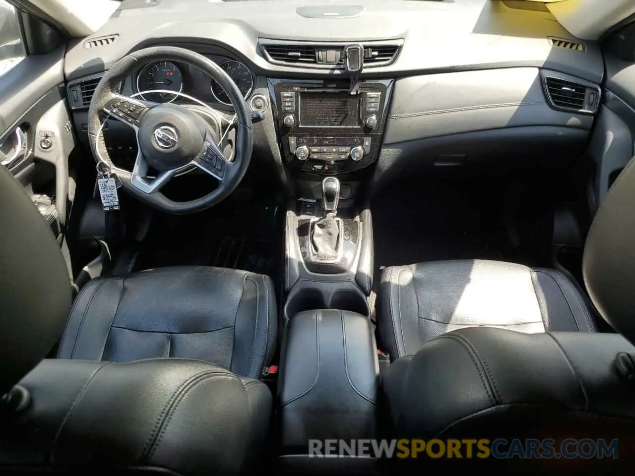 8 fotografías del automóvil dañado 5N1AT2MV7LC722884 NISSAN ROGUE 2020
