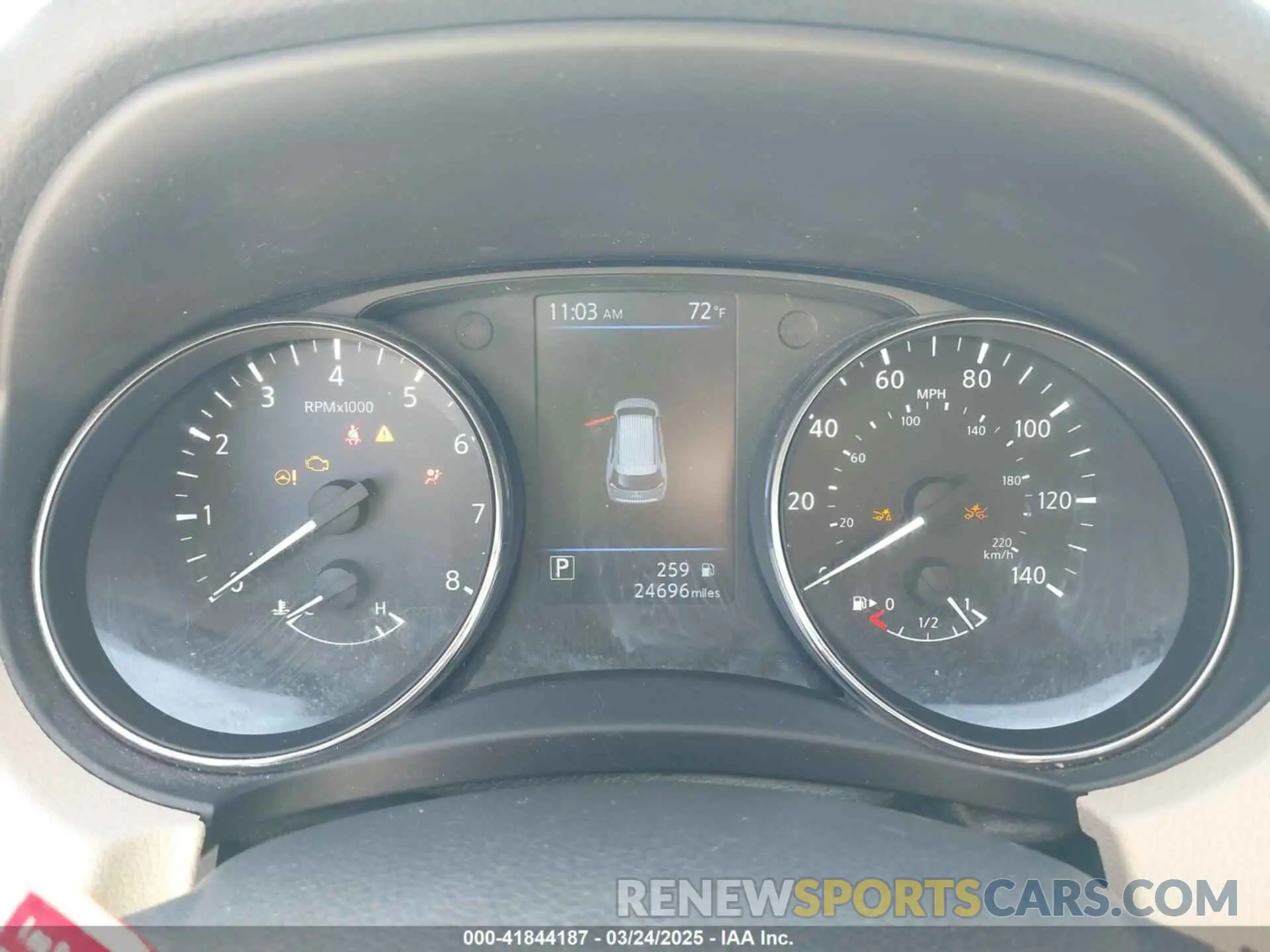 7 fotografías del automóvil dañado 5N1AT2MV7LC738129 NISSAN ROGUE 2020