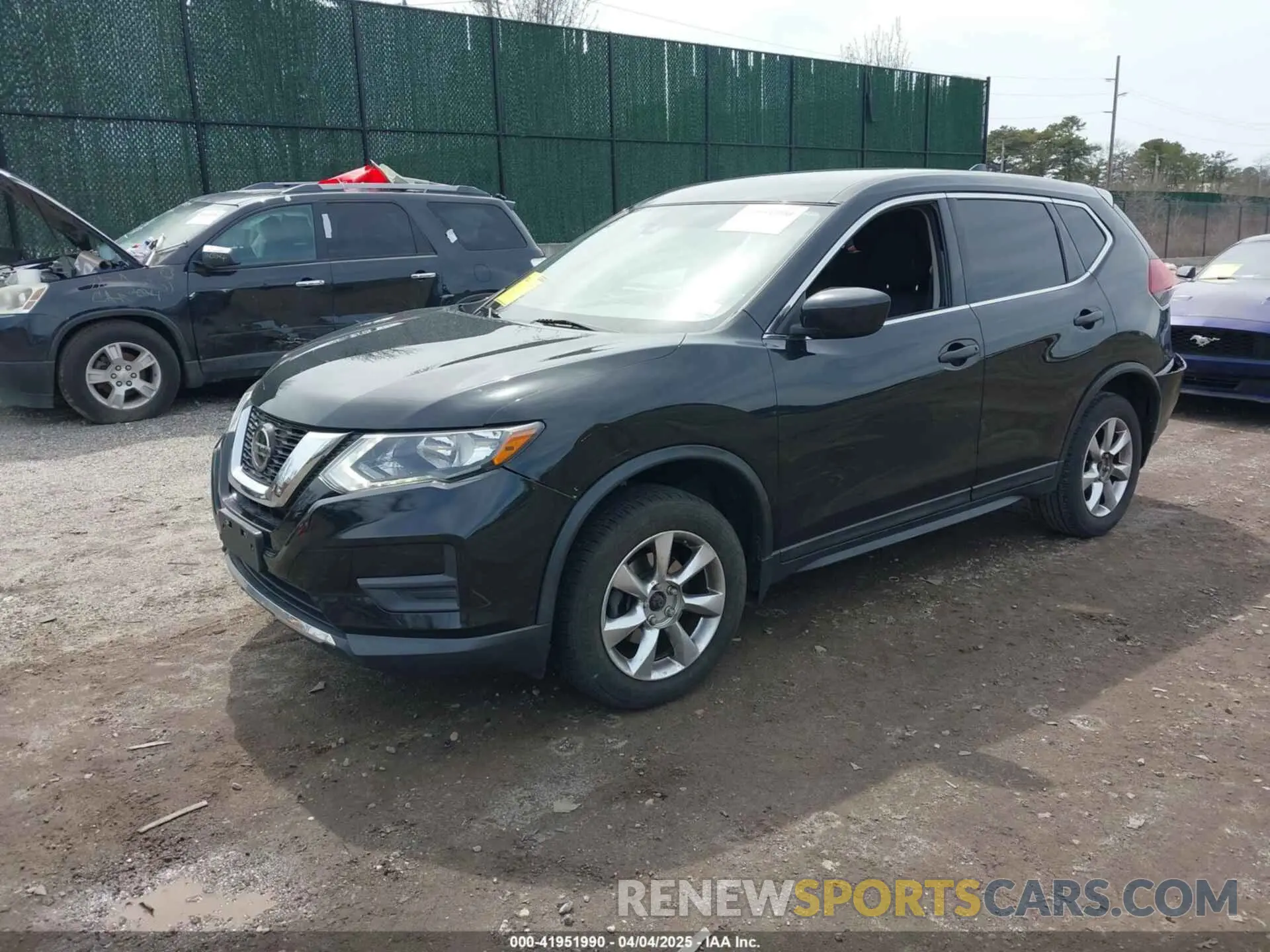 2 fotografías del automóvil dañado 5N1AT2MV7LC764293 NISSAN ROGUE 2020