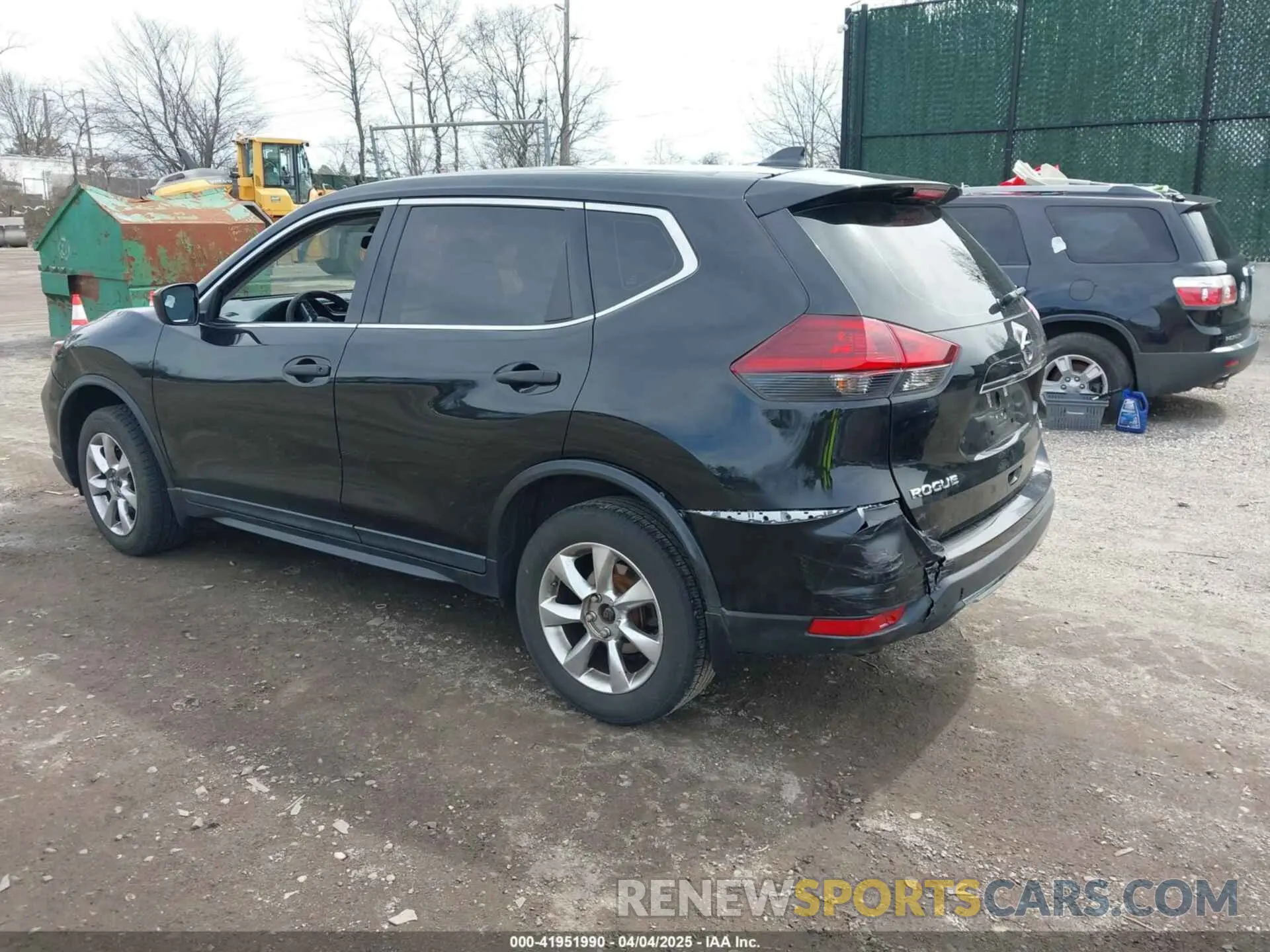 3 fotografías del automóvil dañado 5N1AT2MV7LC764293 NISSAN ROGUE 2020