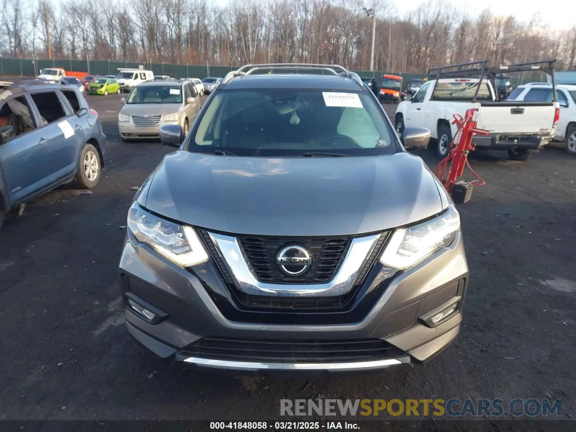 12 fotografías del automóvil dañado 5N1AT2MV7LC771003 NISSAN ROGUE 2020