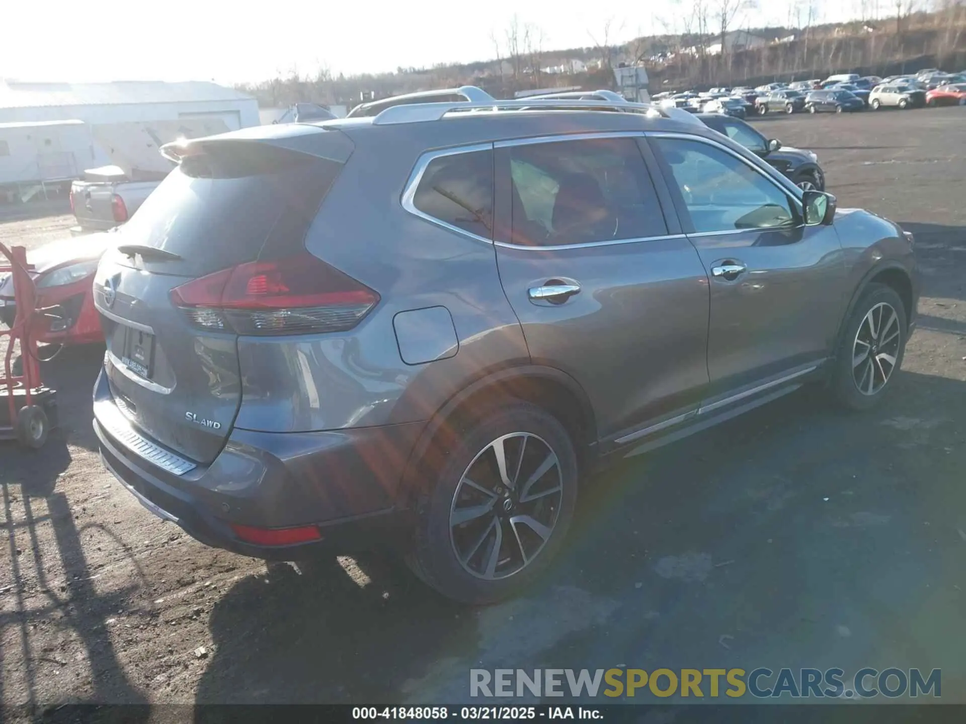 4 fotografías del automóvil dañado 5N1AT2MV7LC771003 NISSAN ROGUE 2020