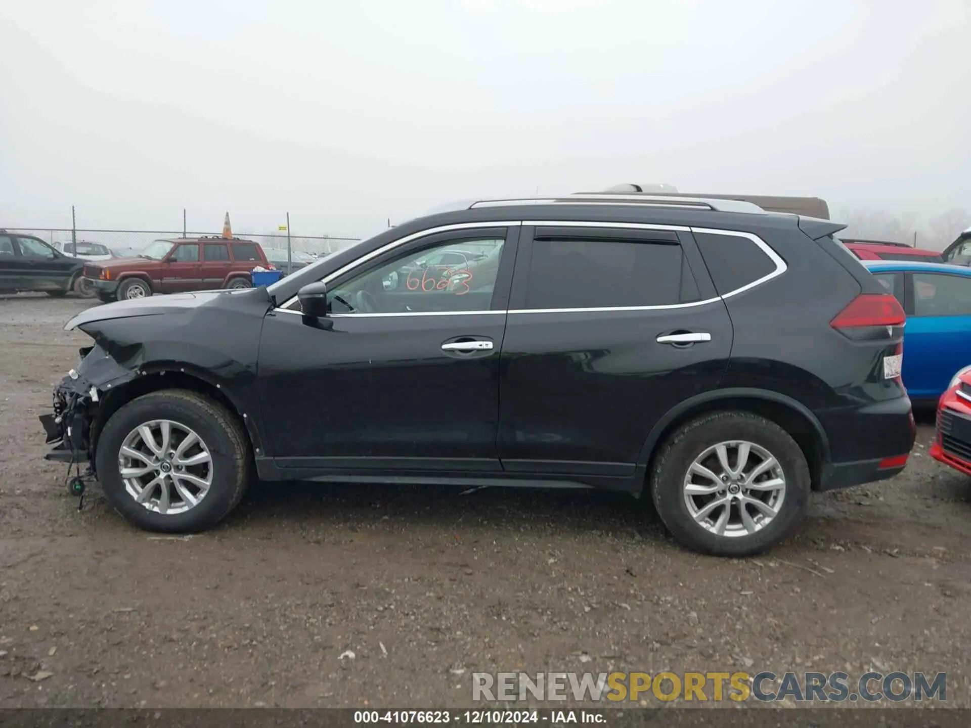 14 fotografías del automóvil dañado 5N1AT2MV7LC781417 NISSAN ROGUE 2020